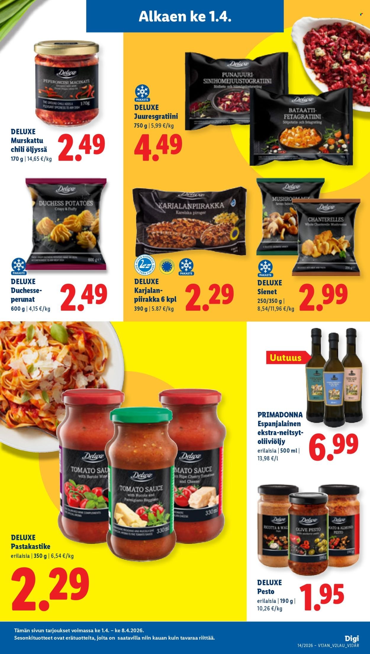 LIDL tarjoukset - Alkaen KE 1.4.2026