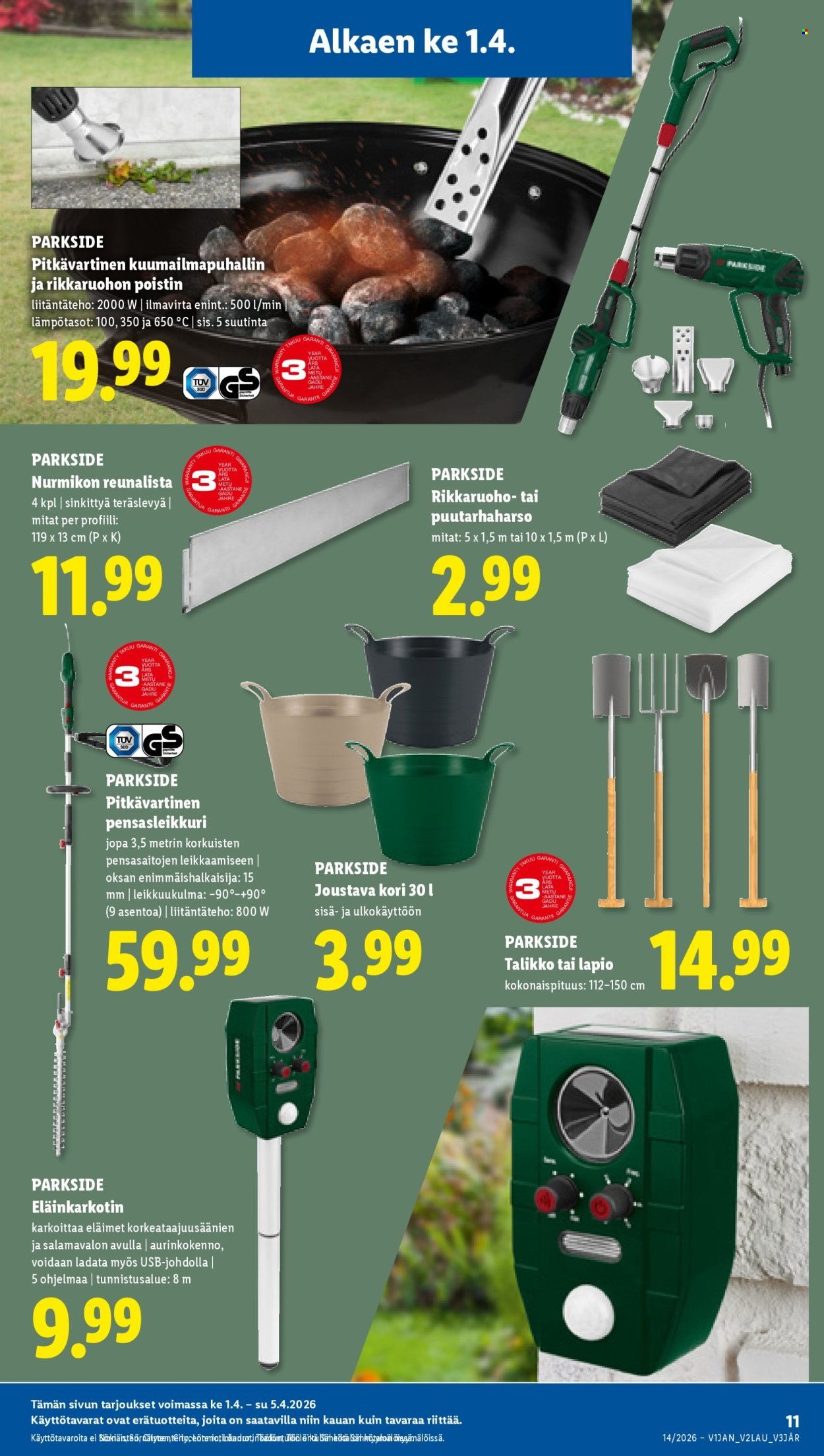 LIDL tarjoukset - Alkaen KE 1.4.2026