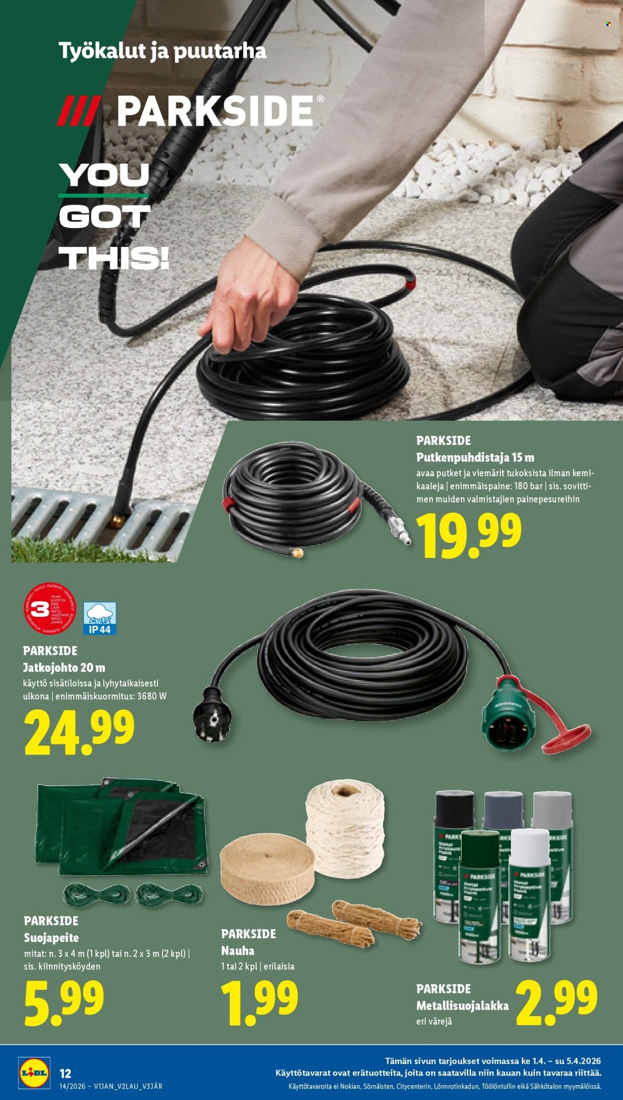 LIDL tarjoukset - Alkaen KE 1.4.2026