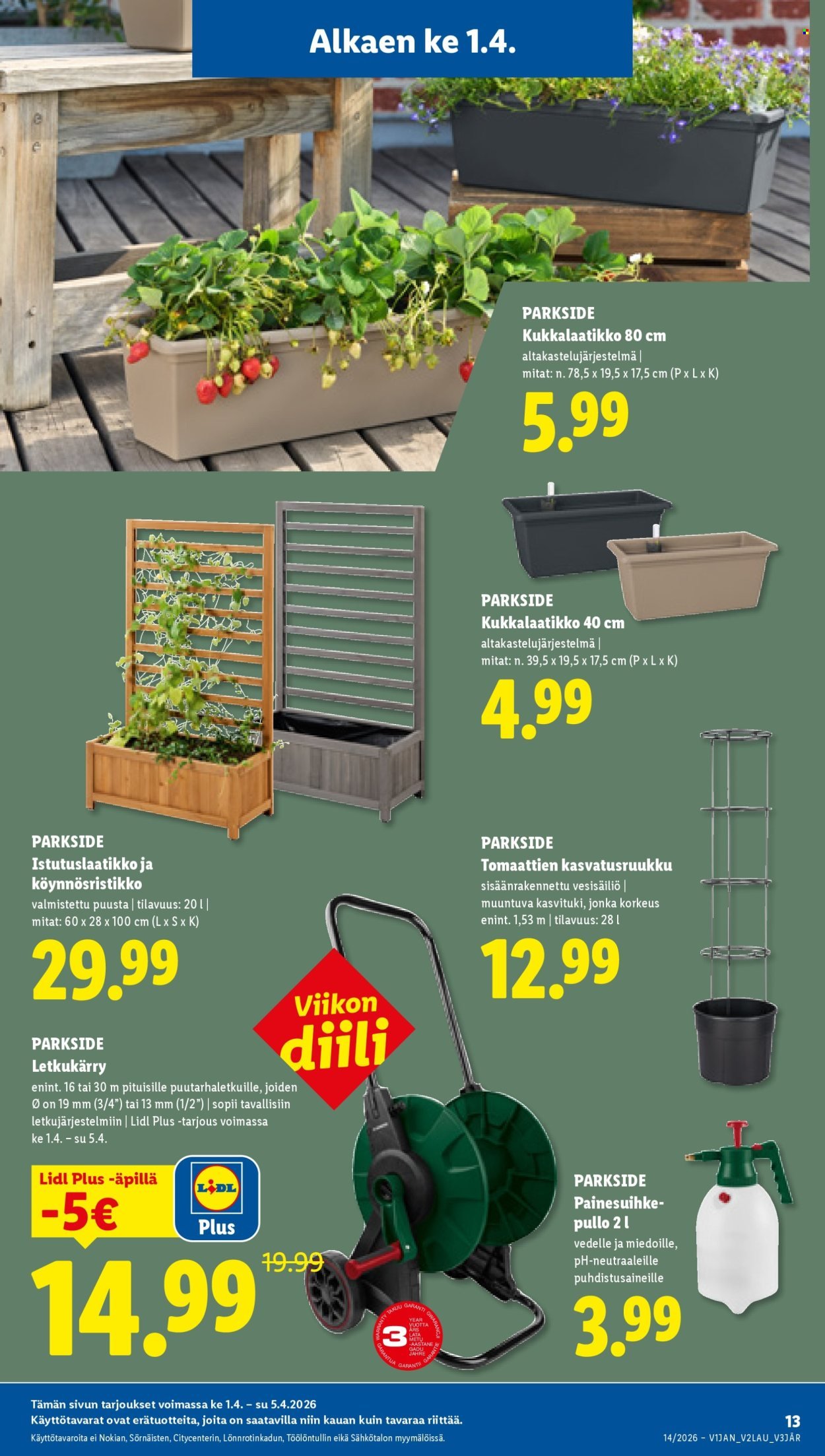 LIDL tarjoukset - Alkaen KE 1.4.2026