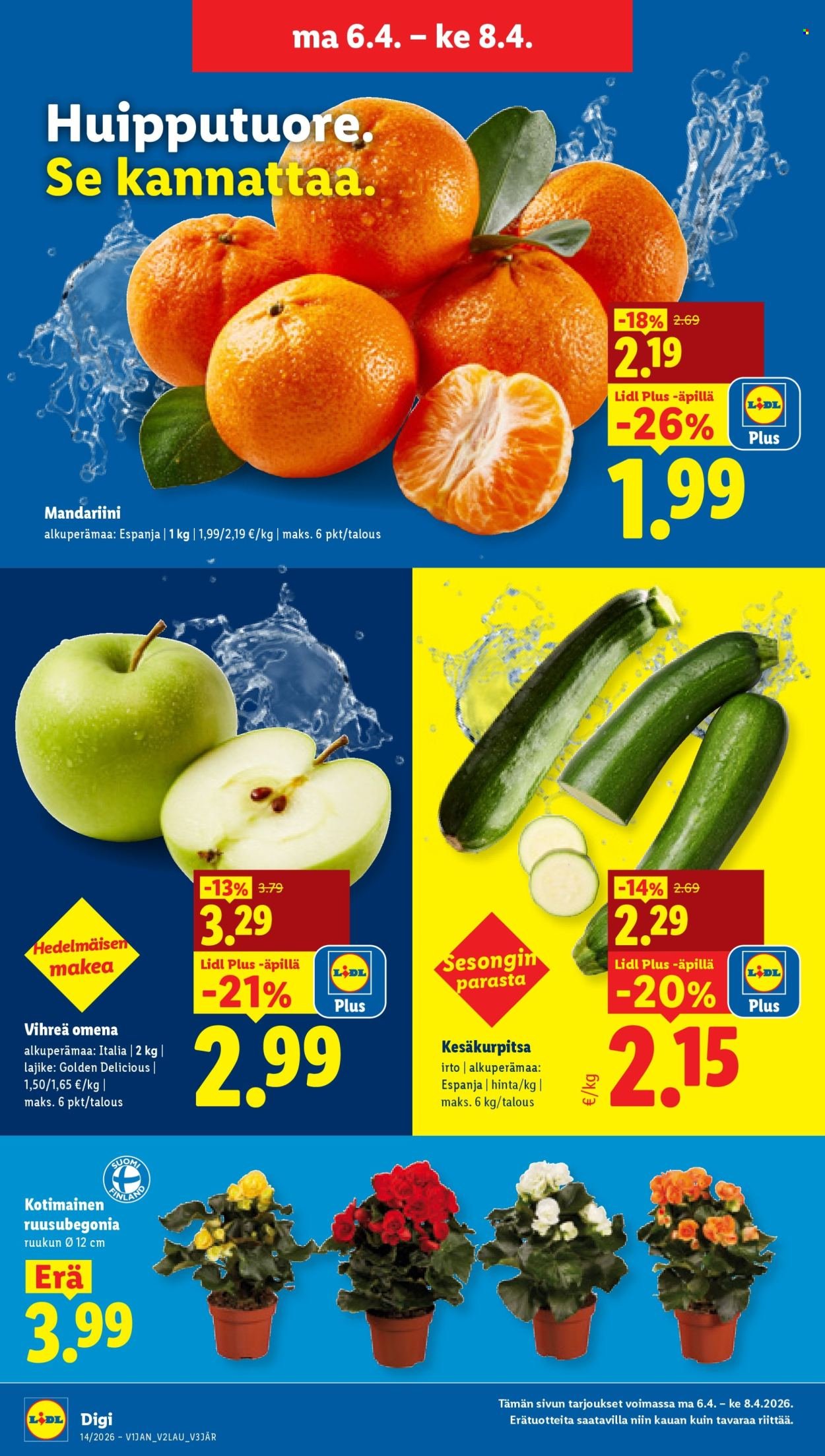 LIDL tarjoukset - Alkaen KE 1.4.2026