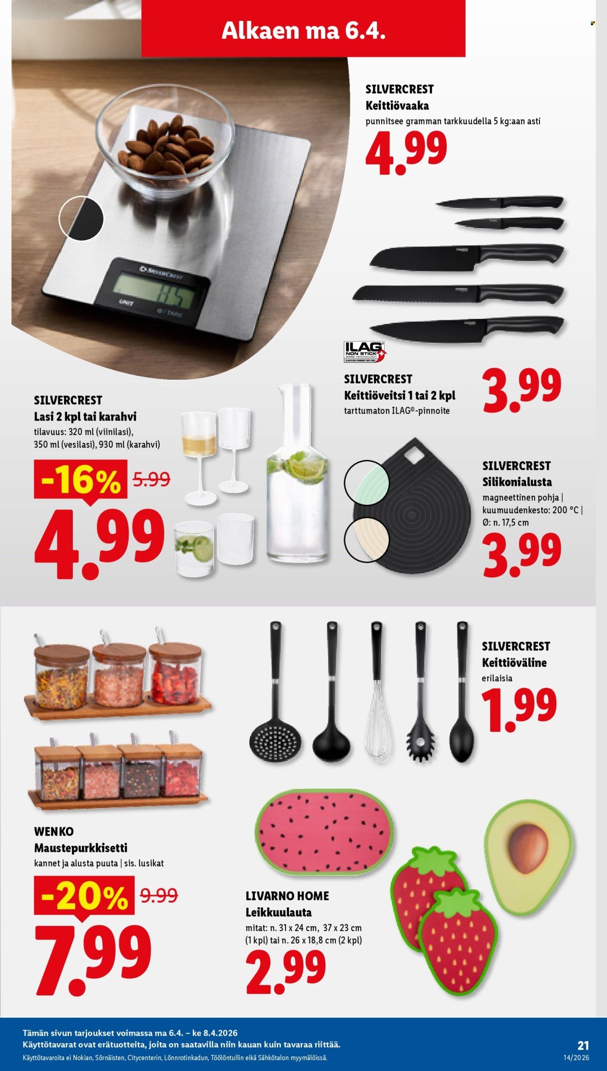 LIDL tarjoukset - Alkaen KE 1.4.2026