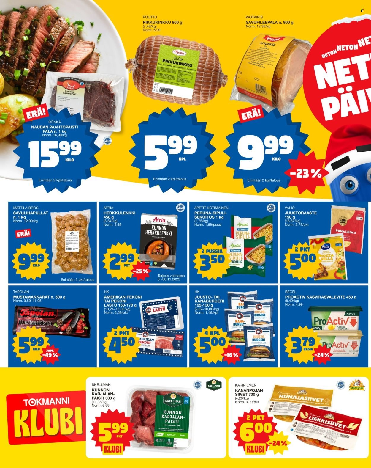 TOKMANNI tarjoukset - Ruokasanomat
