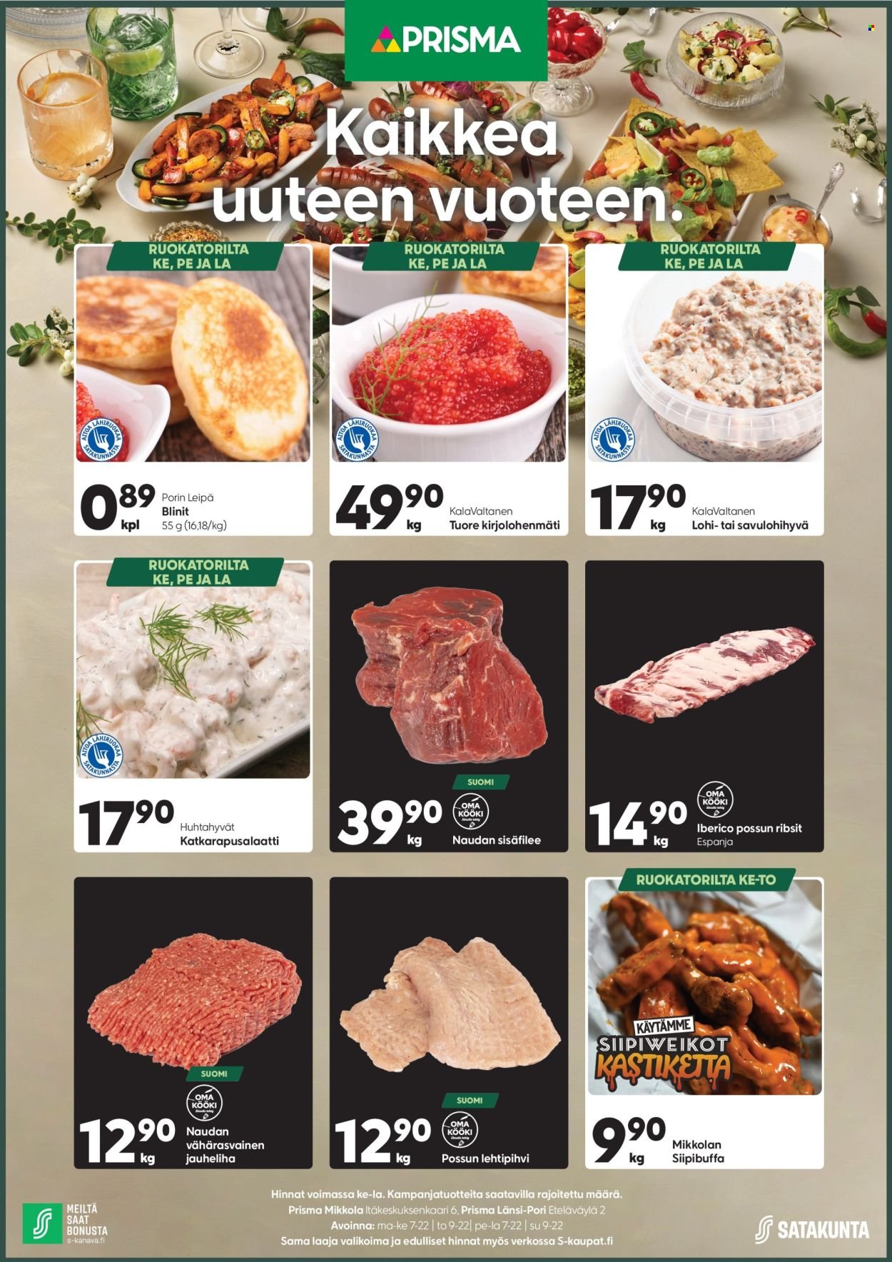 PRISMA tarjoukset - Alkaen KE 31.12.2025