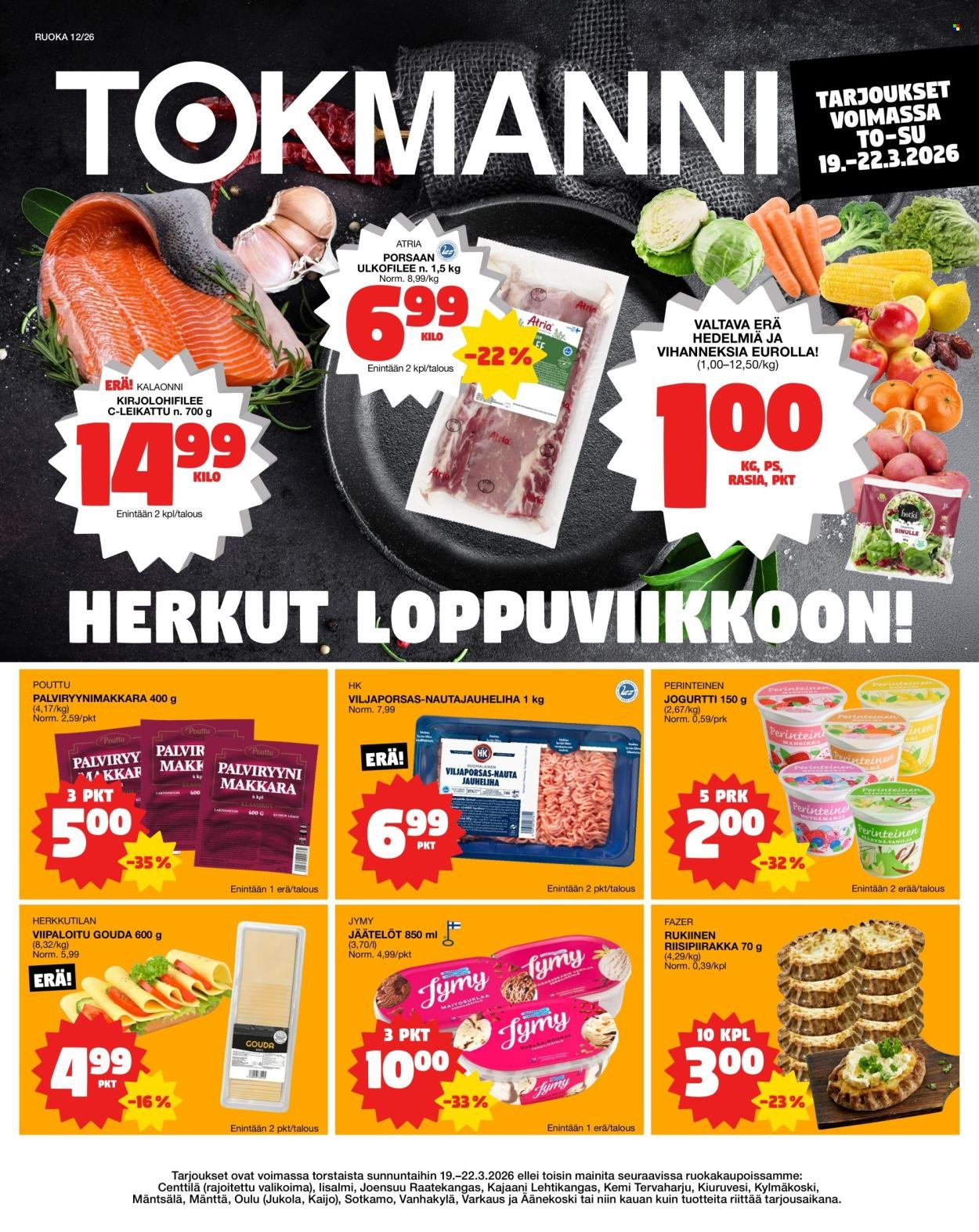 TOKMANNI tarjoukset - Ruokasanomat