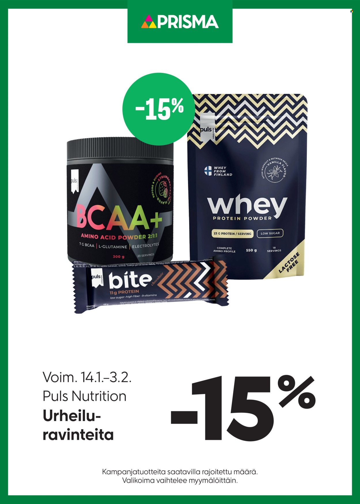 PRISMA tarjoukset - Alkaen KE 14.1.2026