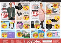 LÖYTÖTEX tarjoukset - Alkaen KE 25.2.2026