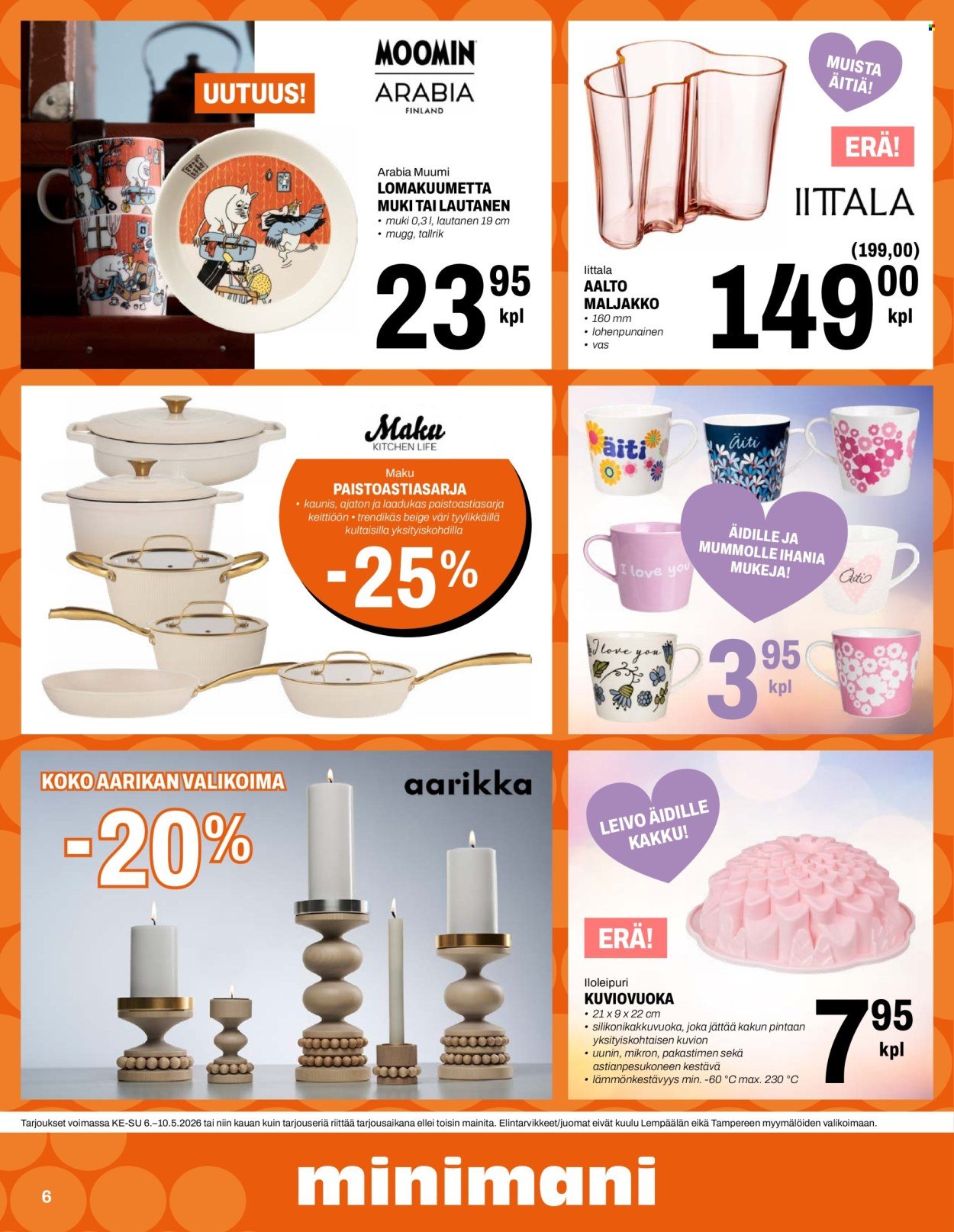 MINIMANI tarjoukset - Alkaen KE 6.5.2026