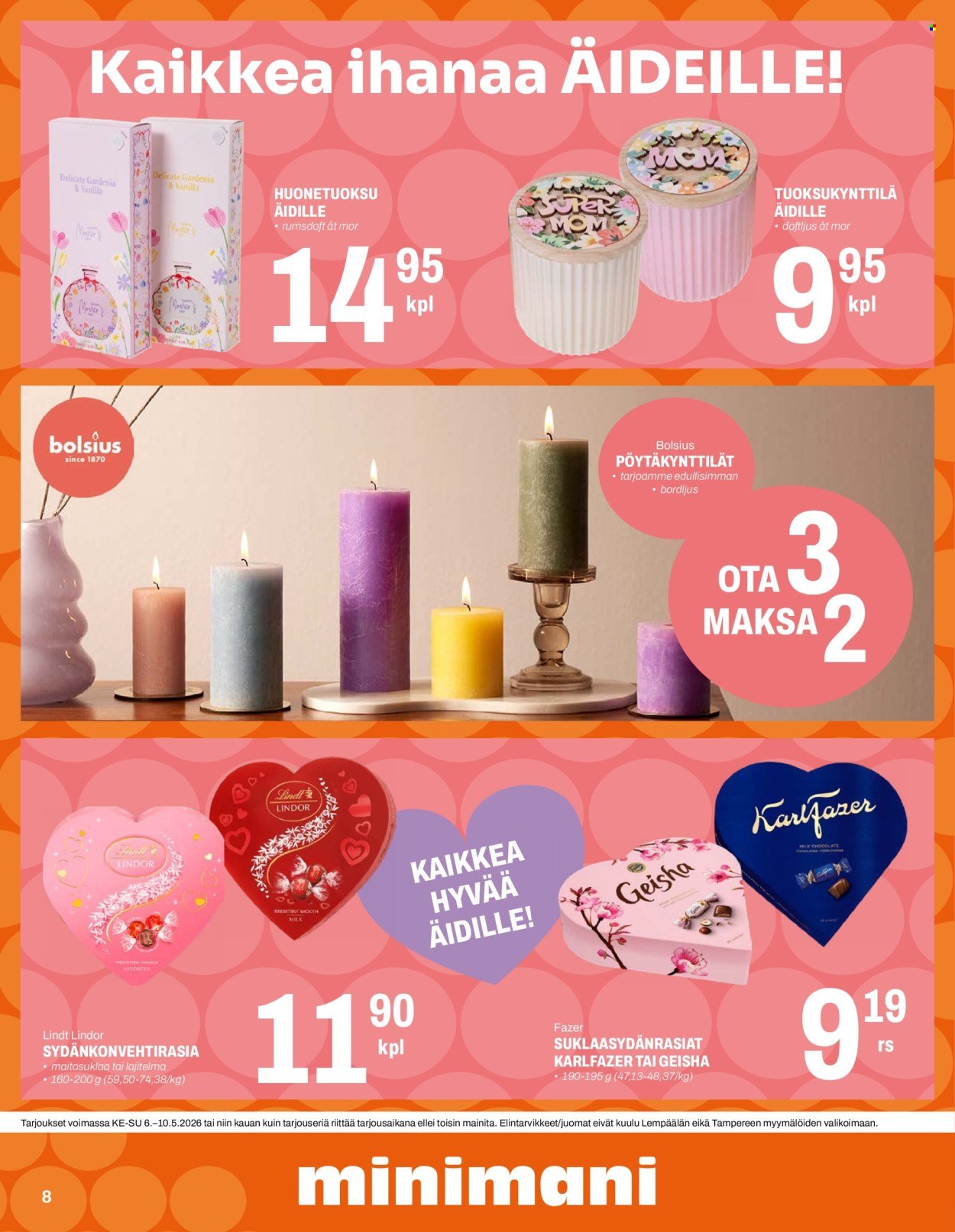 MINIMANI tarjoukset - Alkaen KE 6.5.2026