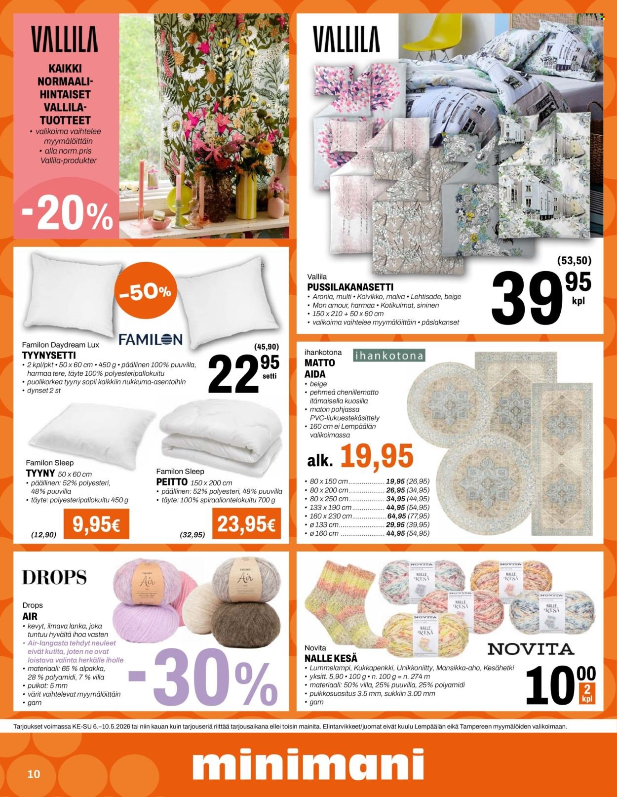 MINIMANI tarjoukset - Alkaen KE 6.5.2026