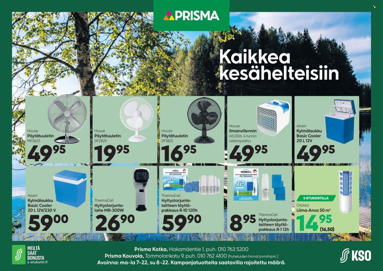 PRISMA tarjoukset - Alkaen KE 1.7.2026