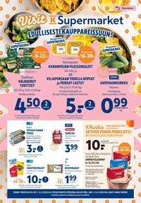 K-SUPERMARKET tarjoukset - Edullisesti kauppareissuun