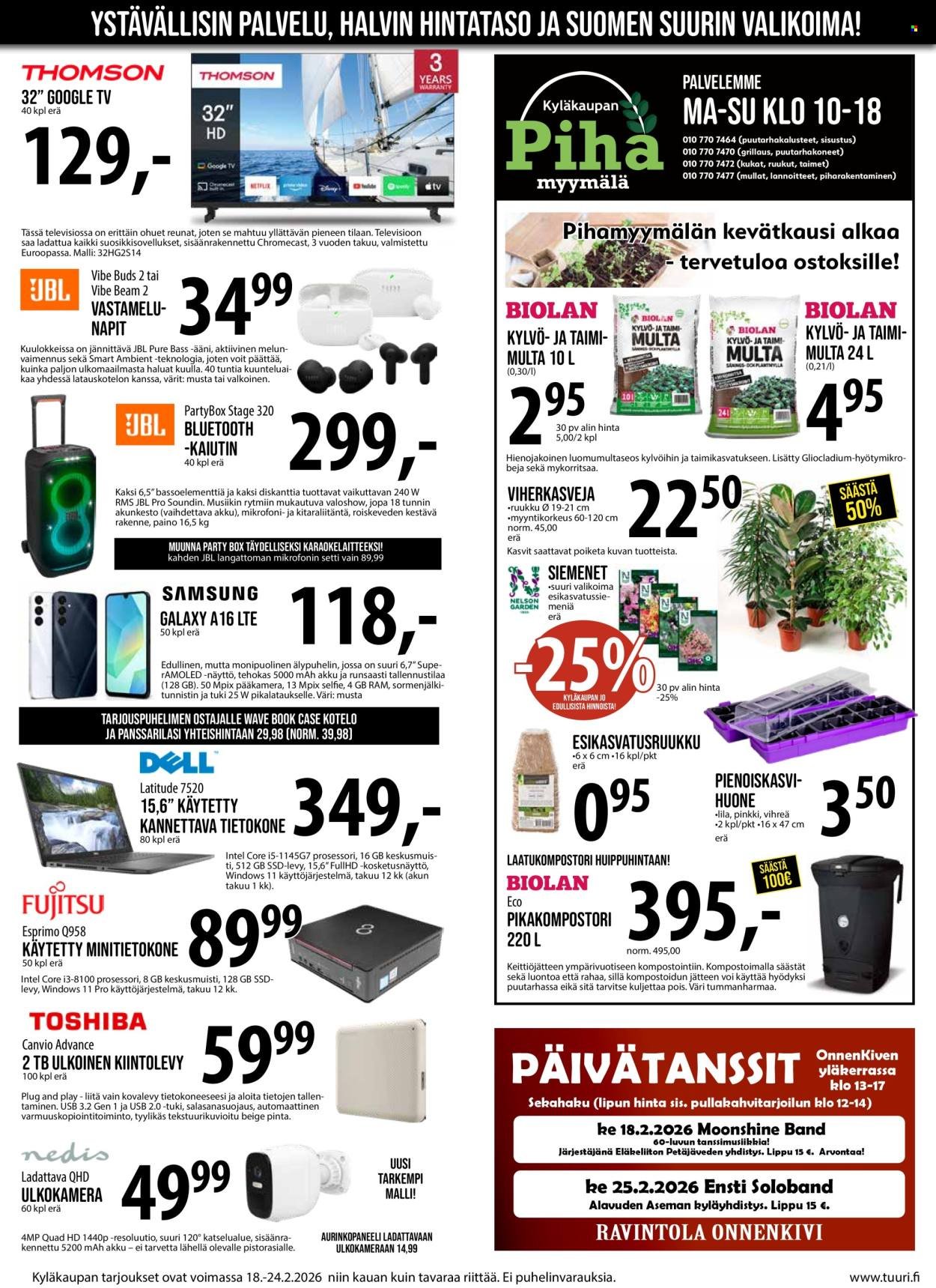 TUURI tarjoukset - Alkaen KE 18.2.2026