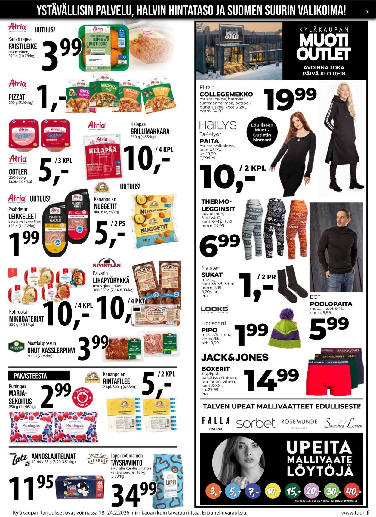 TUURI tarjoukset - Alkaen KE 18.2.2026