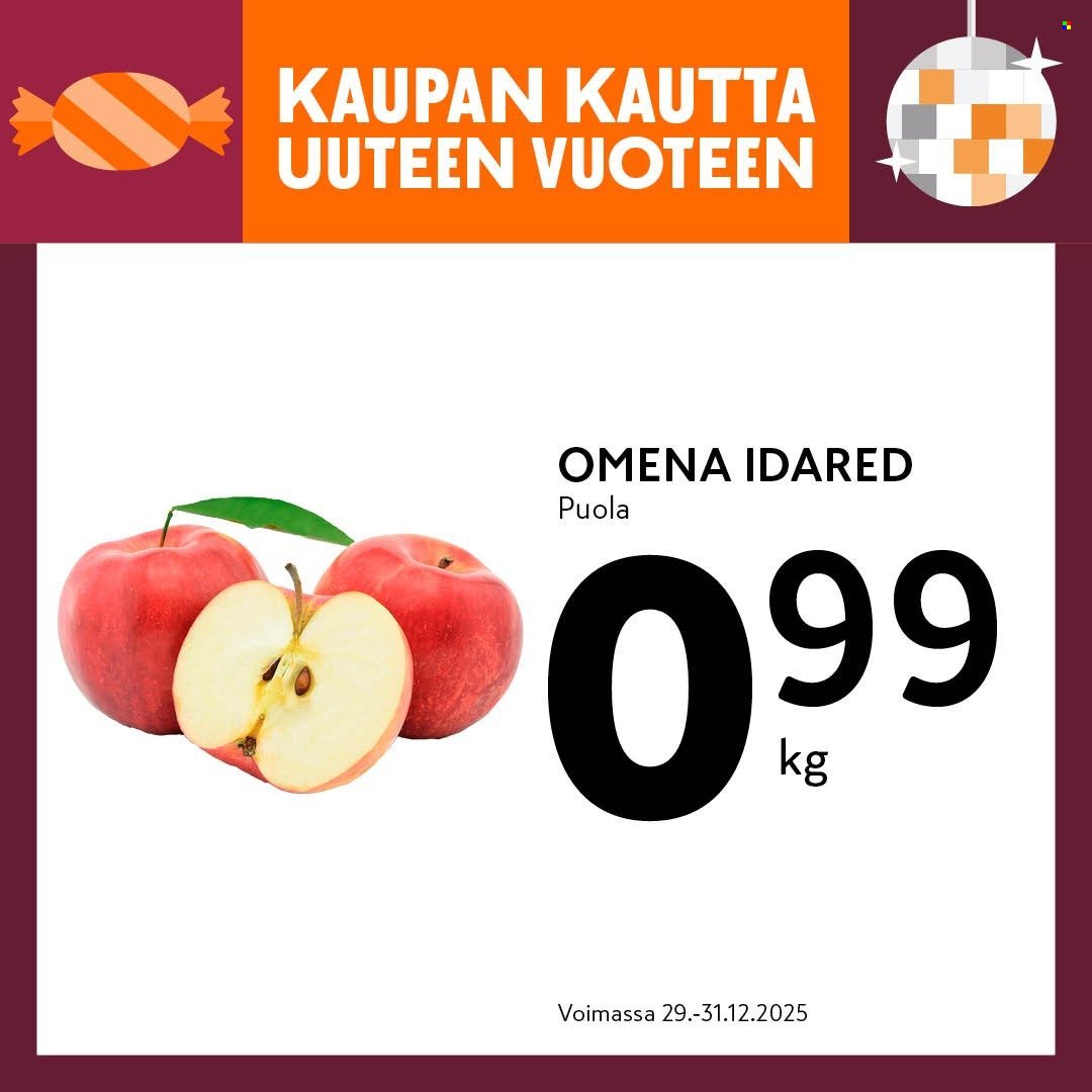 K-MARKET tarjoukset - Alkaen MA 29.12.2025