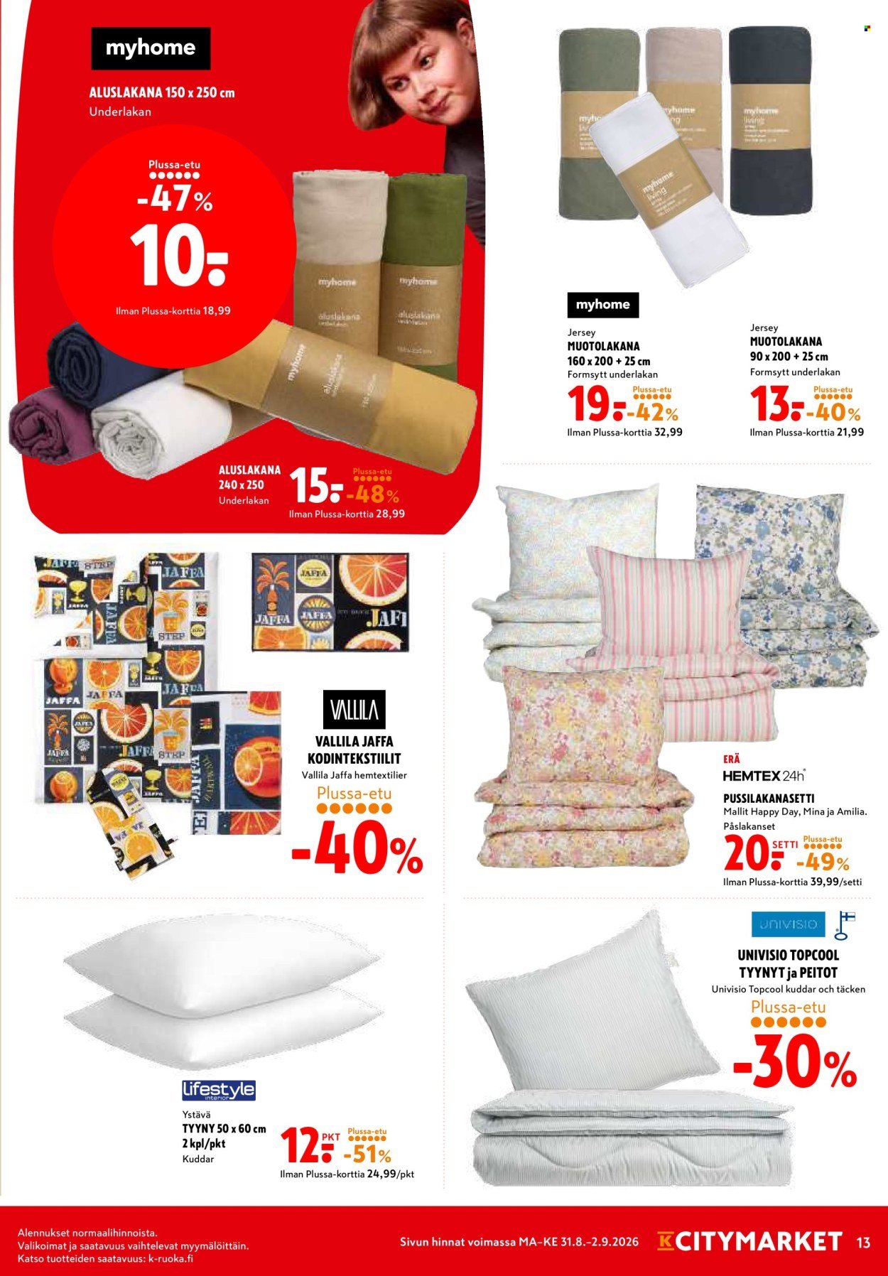 K-CITYMARKET tarjoukset - Alkaen MA 31.8.2026