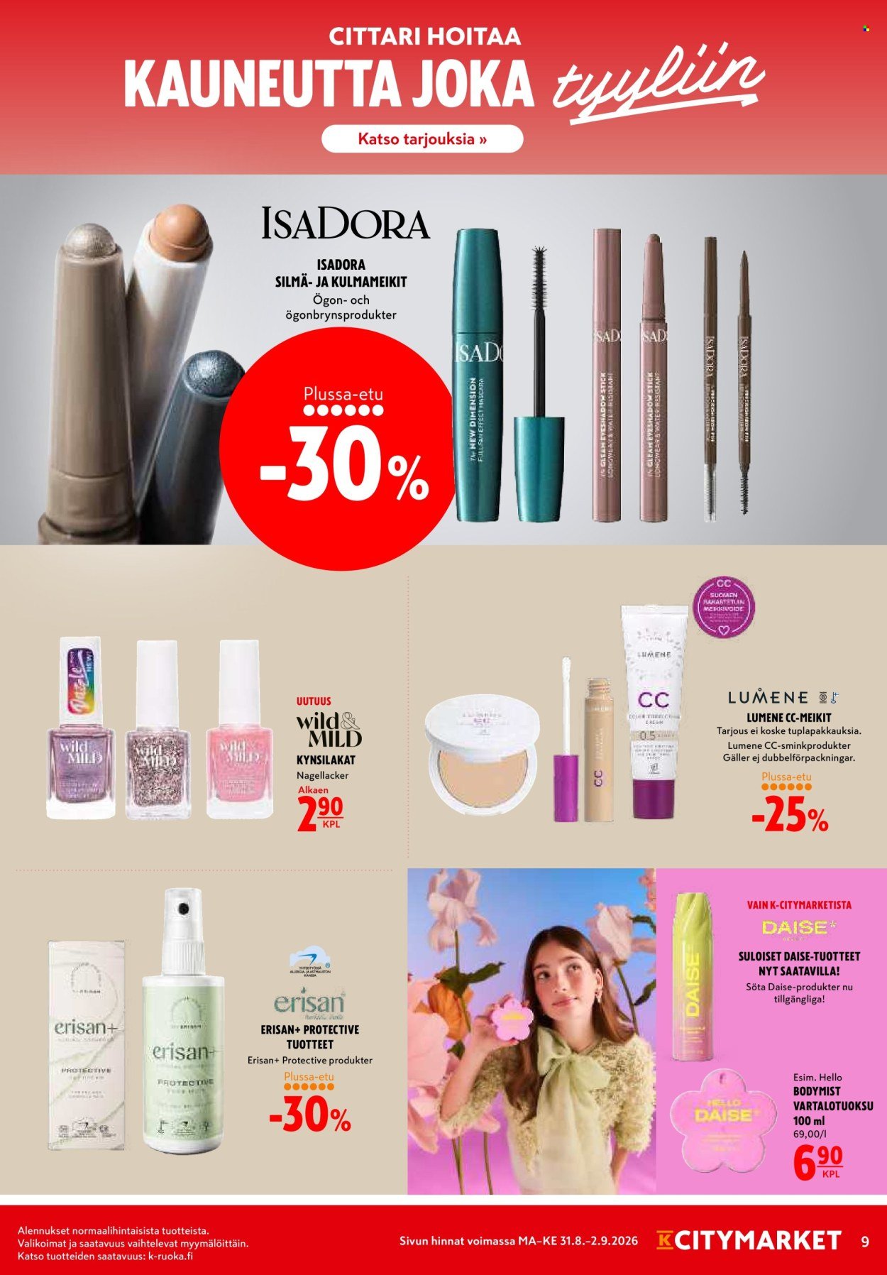 K-CITYMARKET tarjoukset - Alkaen MA 31.8.2026