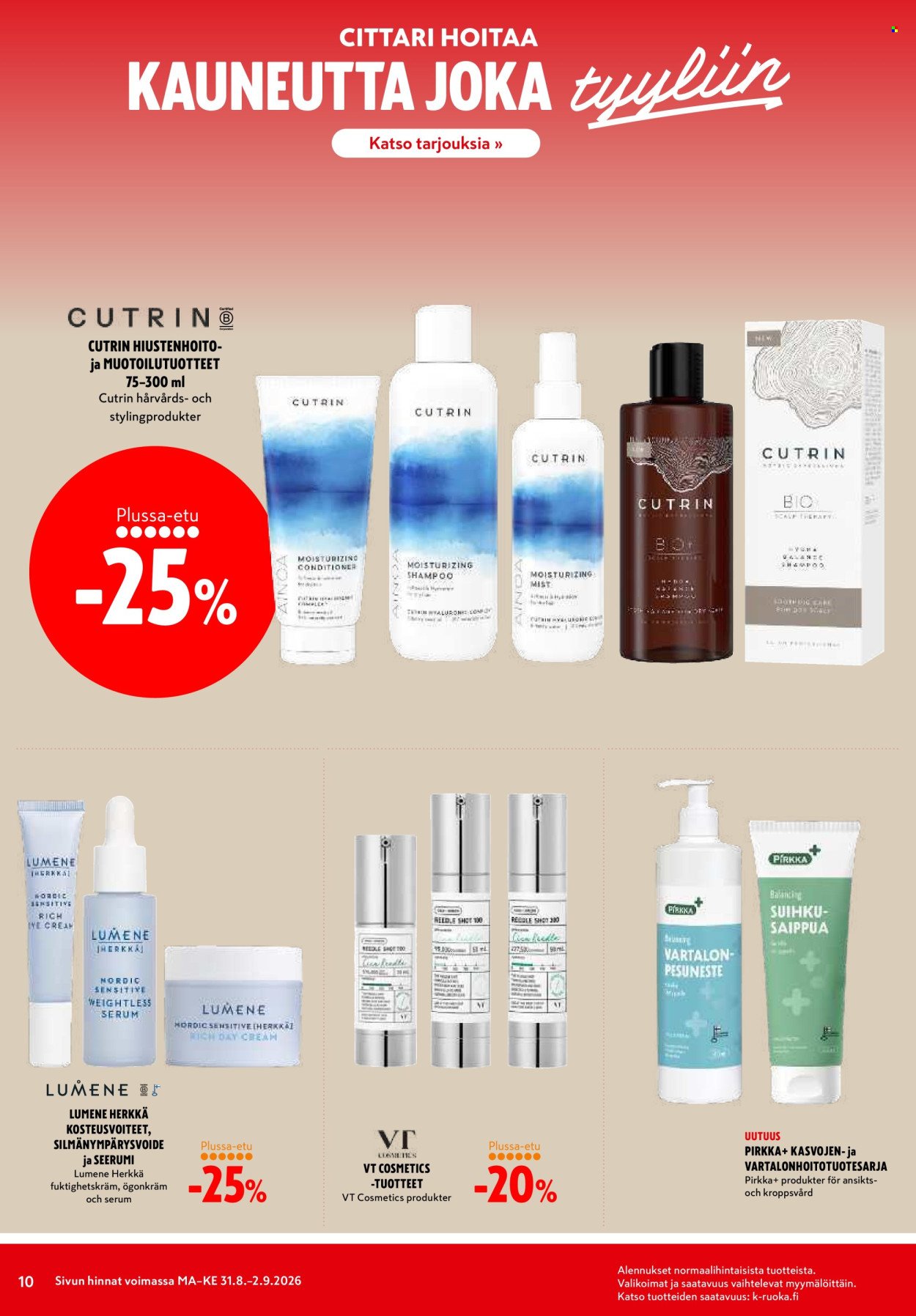 K-CITYMARKET tarjoukset - Alkaen MA 31.8.2026