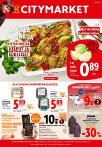 K-CITYMARKET tarjoukset - Alkaen MA 31.8.2026