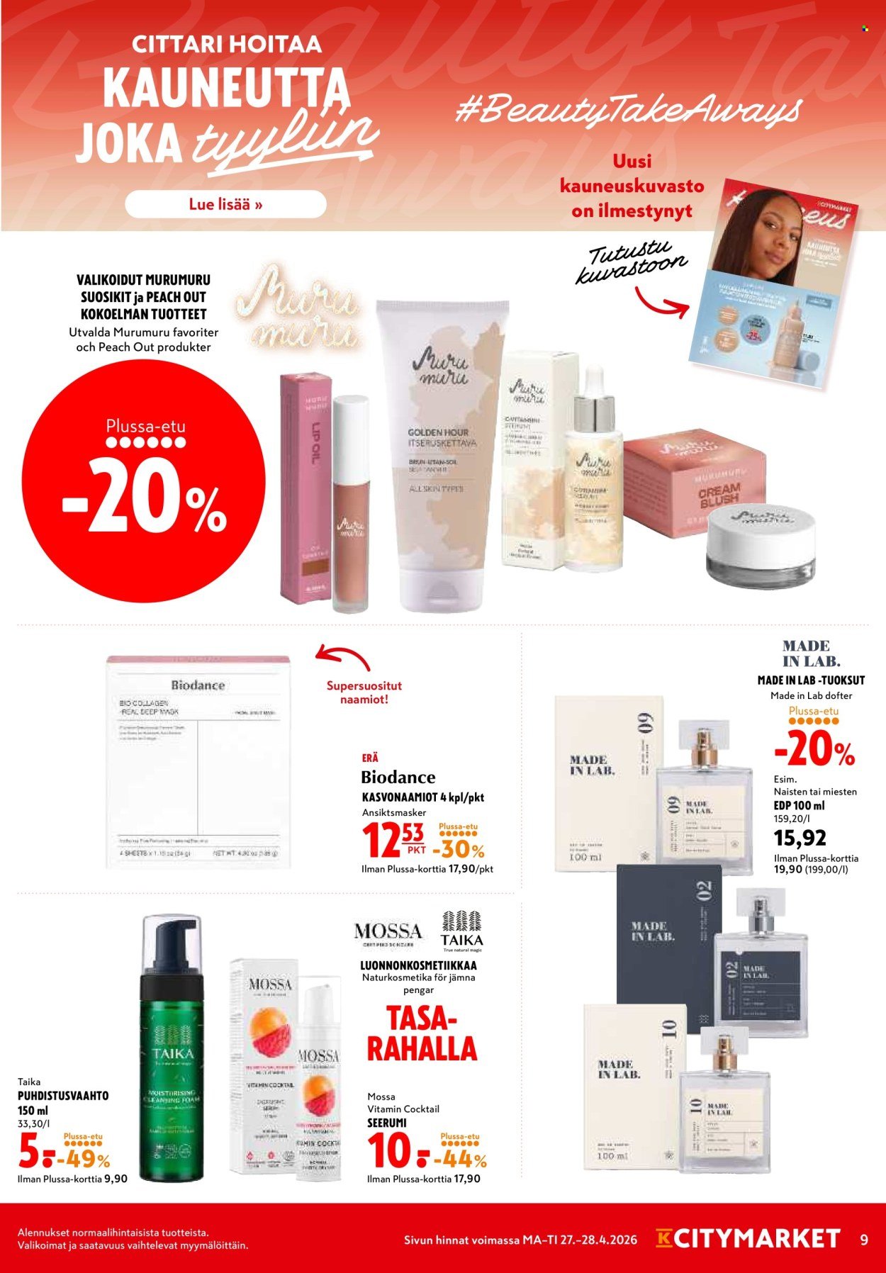 K-CITYMARKET tarjoukset - Alkaen MA 27.4.2026