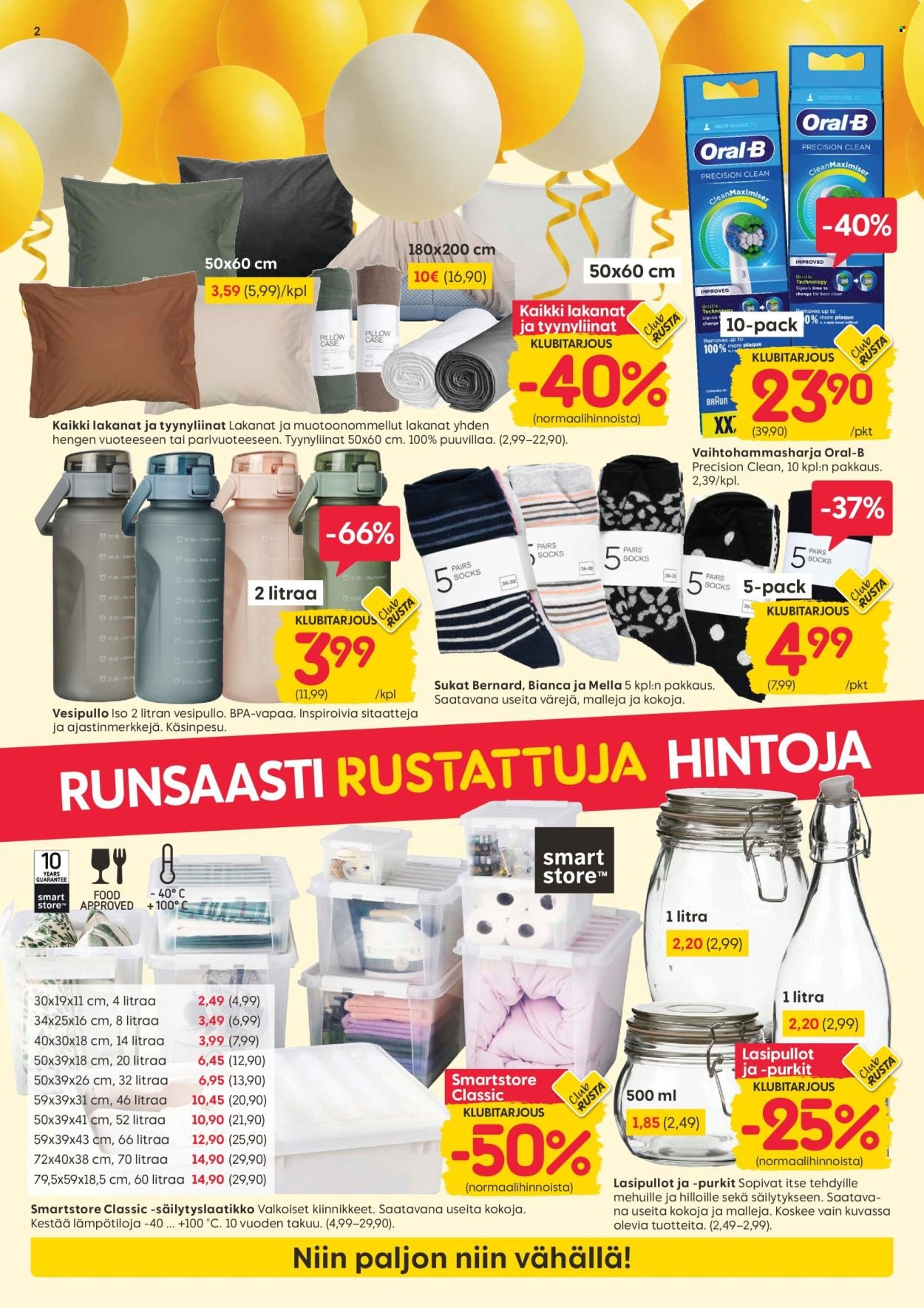RUSTA tarjoukset - Alkaen MA 24.8.2026