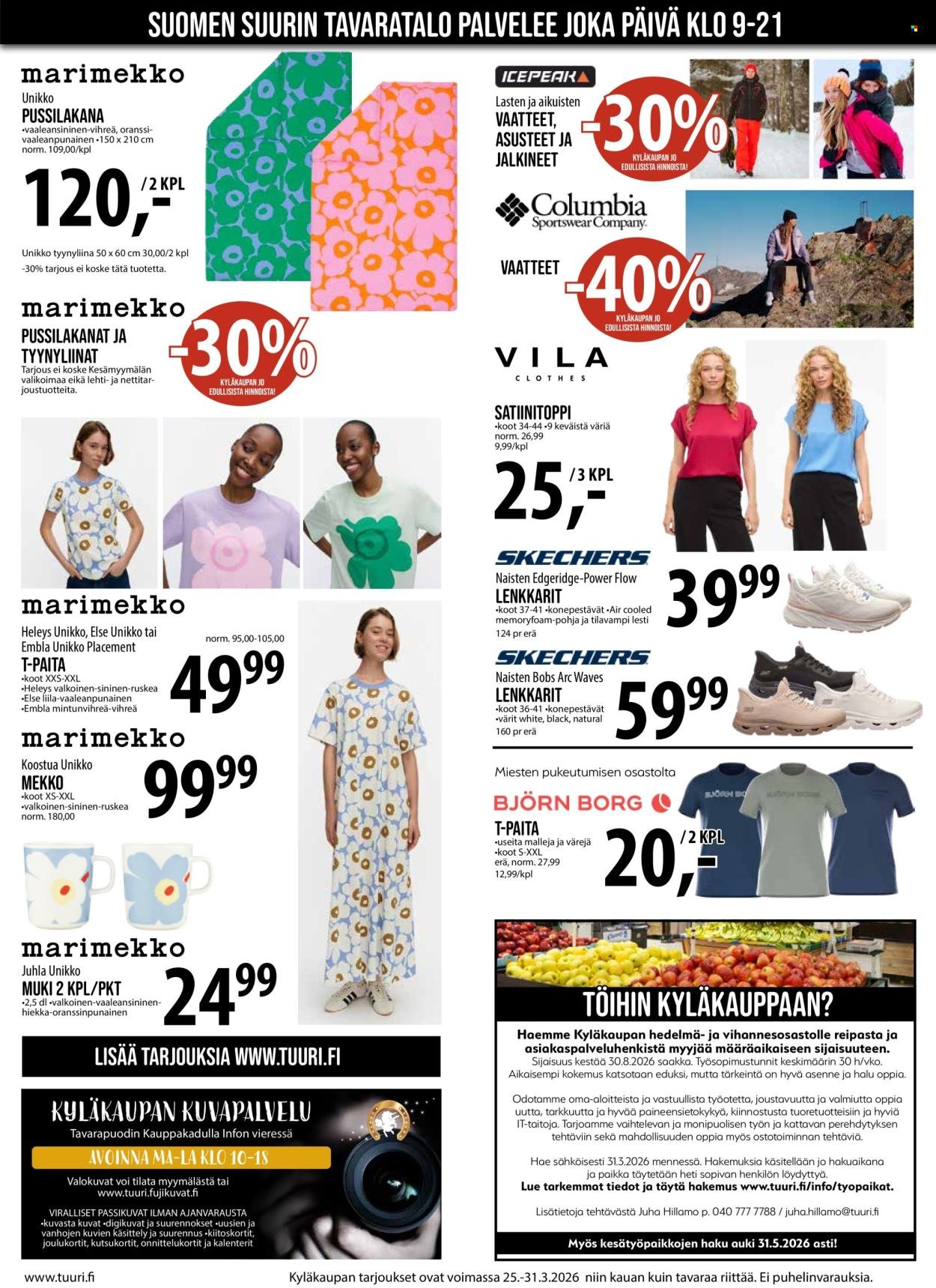 TUURI tarjoukset - Alkaen KE 25.3.2026