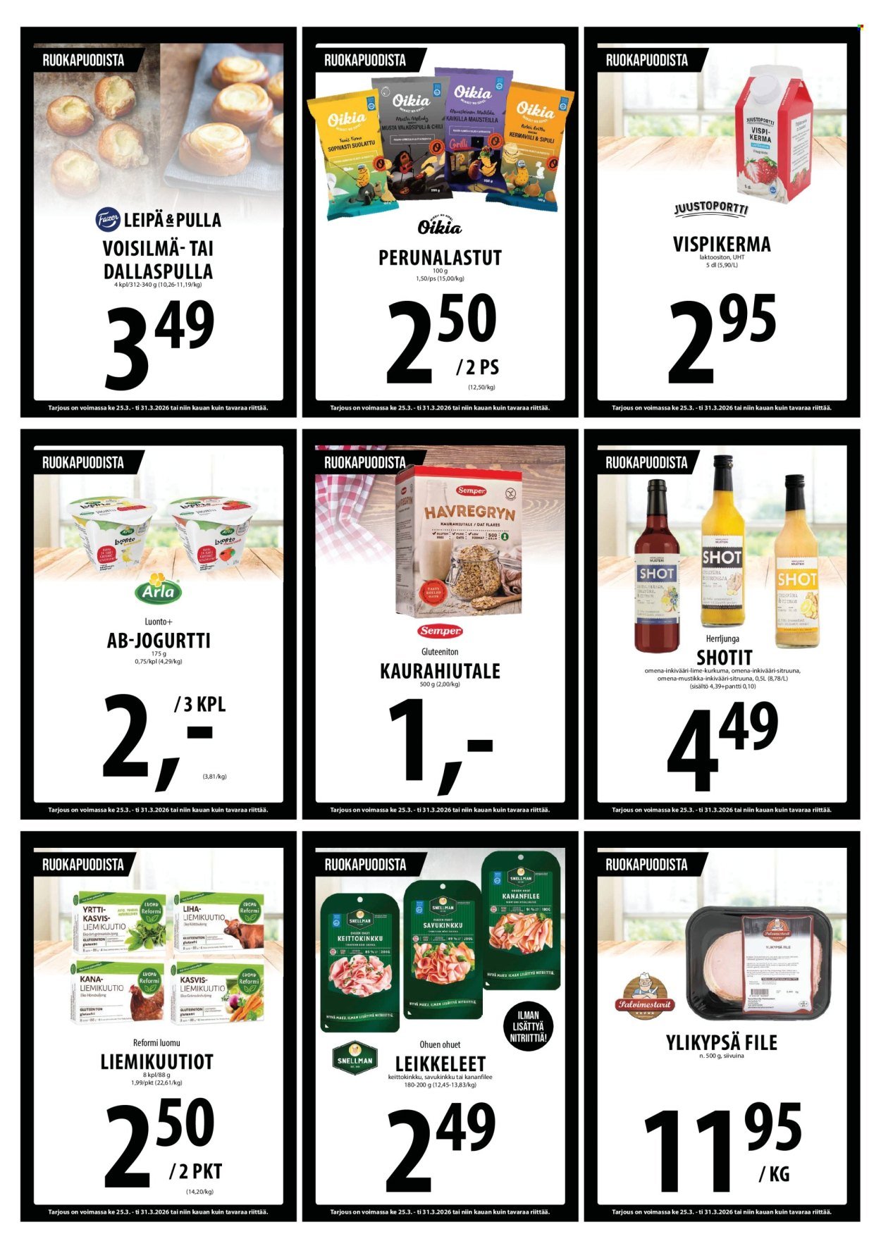 TUURI tarjoukset - Alkaen KE 25.3.2026