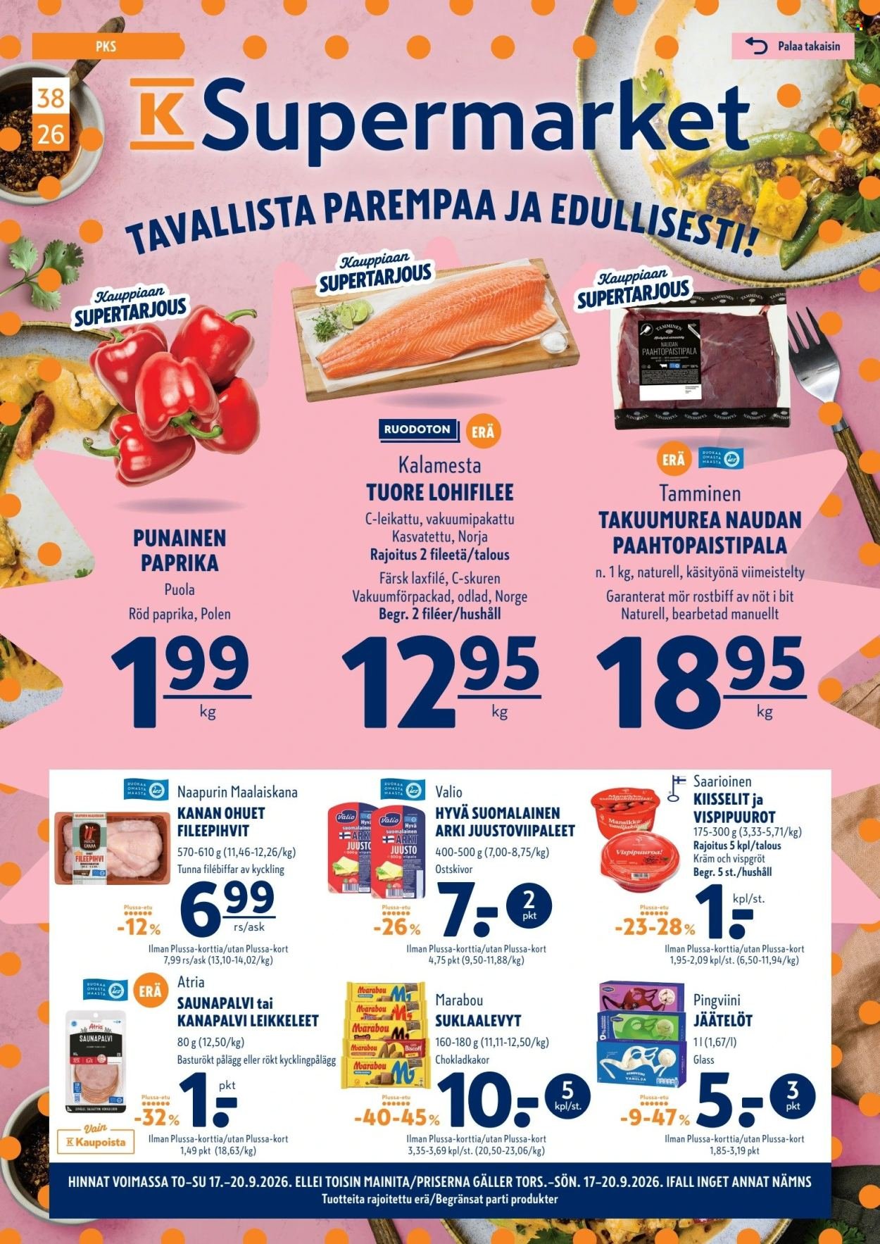 K-SUPERMARKET tarjoukset - Tavallista parempaa ja edullisesti