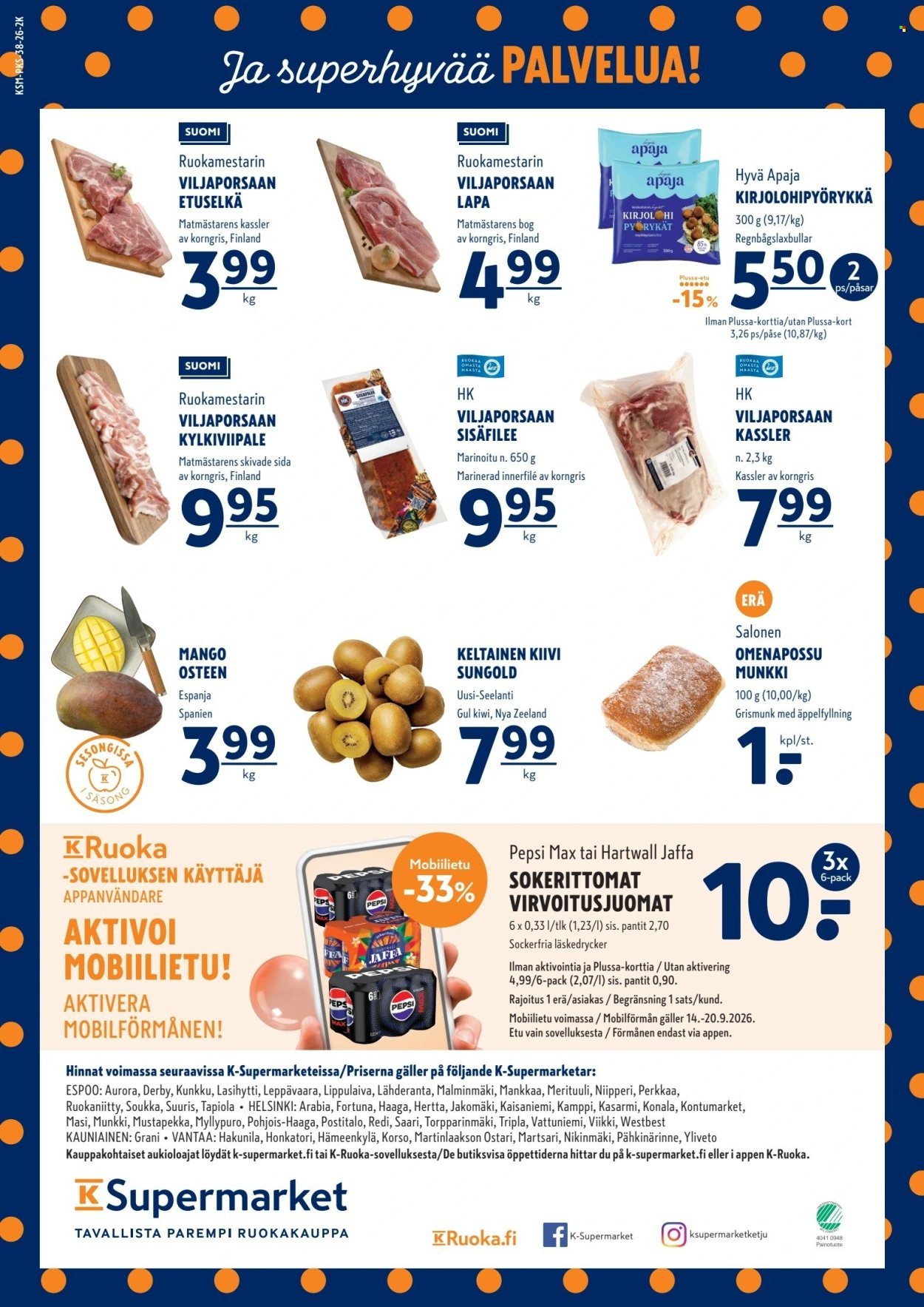 K-SUPERMARKET tarjoukset - Tavallista parempaa ja edullisesti