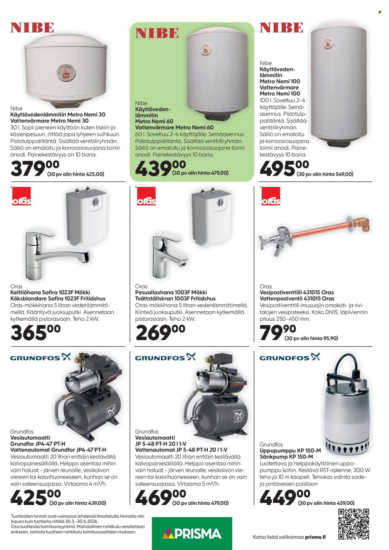 PRISMA tarjoukset - Alkaen MA 30.3.2026