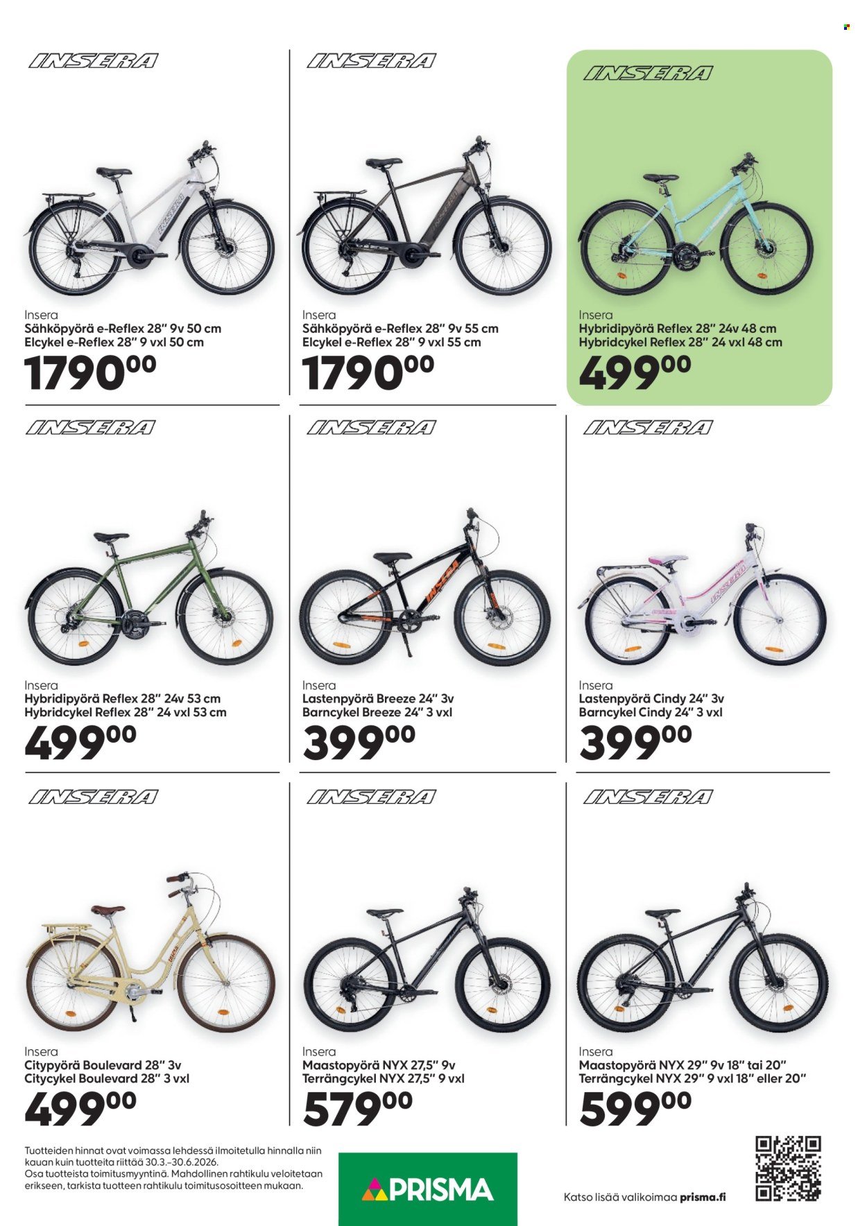 PRISMA tarjoukset - Alkaen MA 30.3.2026