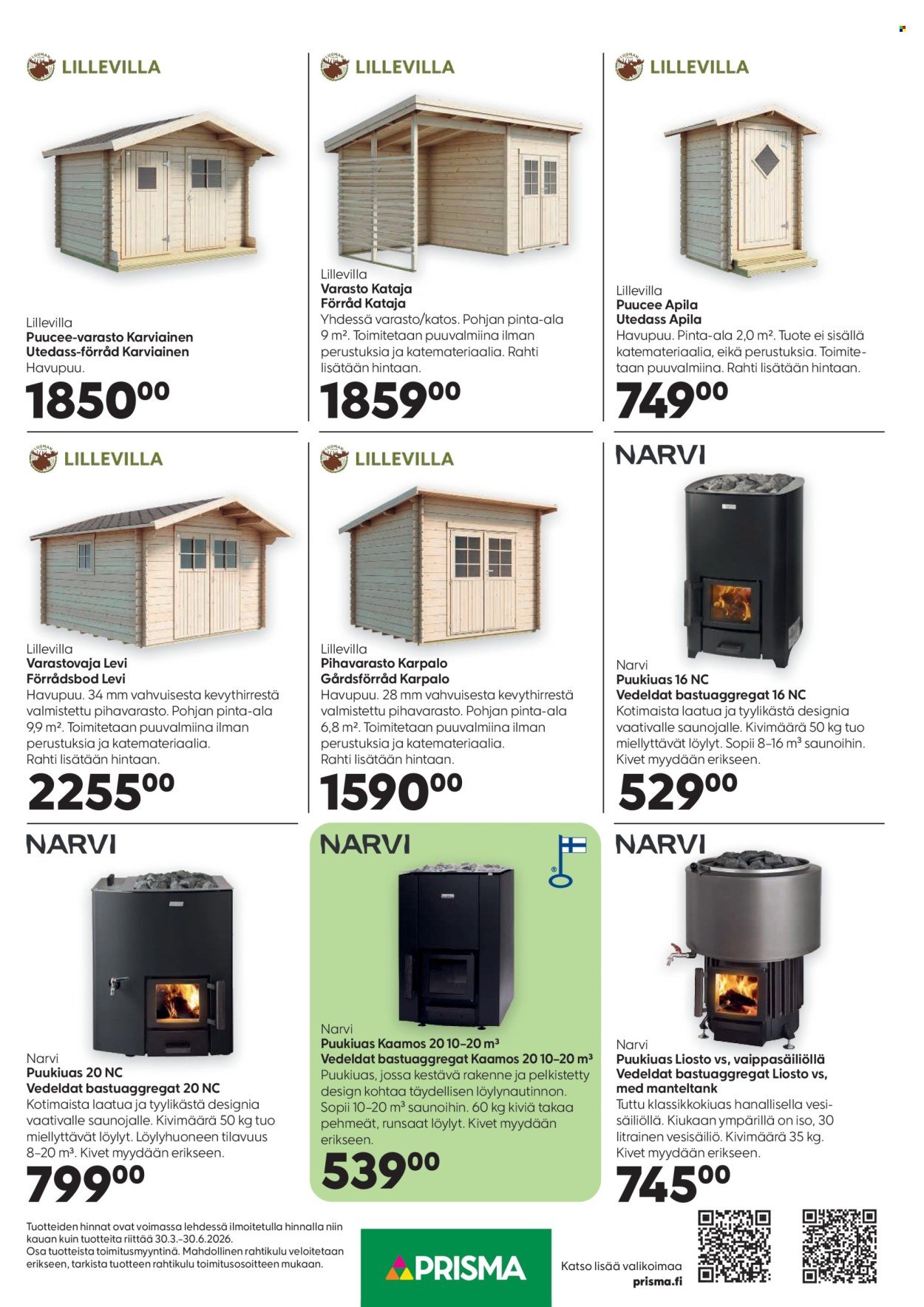 PRISMA tarjoukset - Alkaen MA 30.3.2026