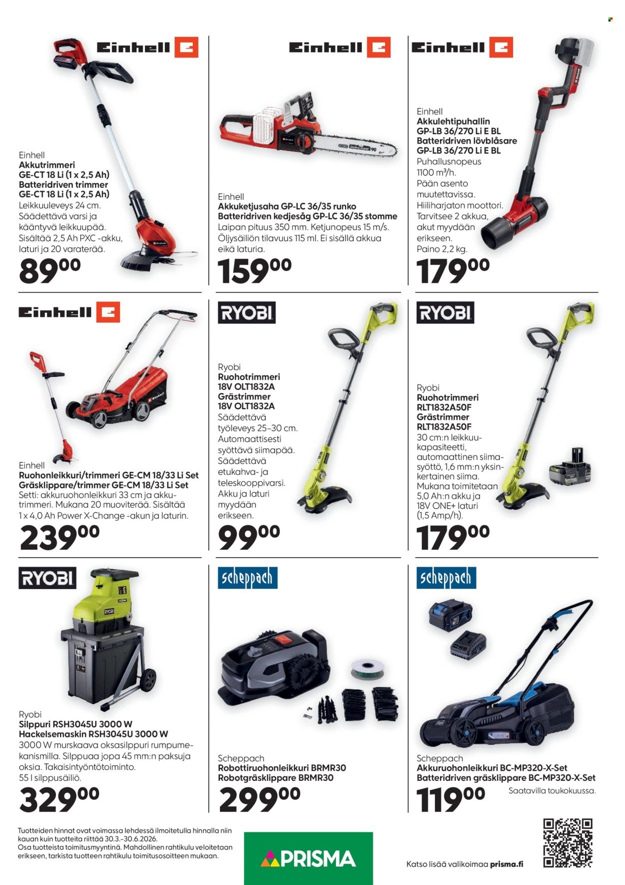 PRISMA tarjoukset - Alkaen MA 30.3.2026