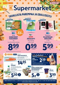 K-SUPERMARKET tarjoukset - Tavallista parempaa ja edullisesti