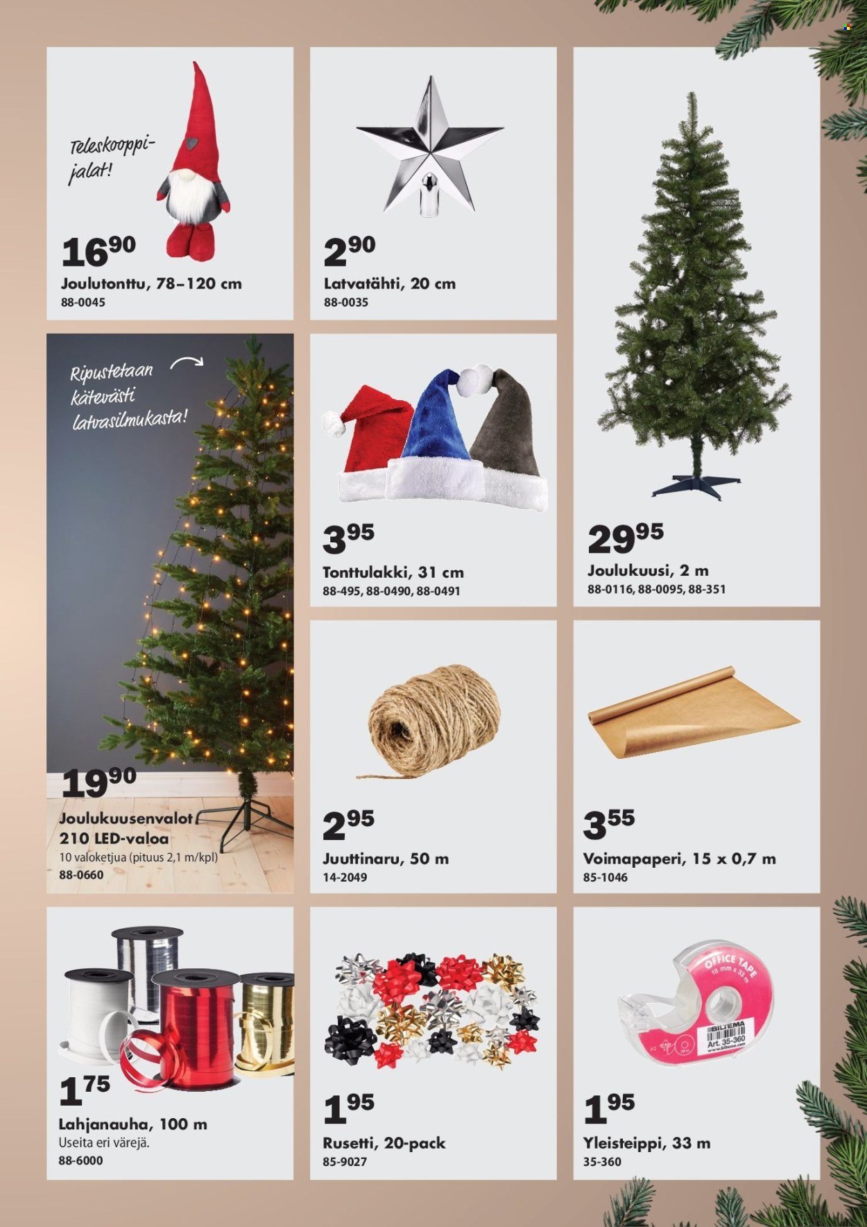 BILTEMA tarjoukset - Joulukuu 2025