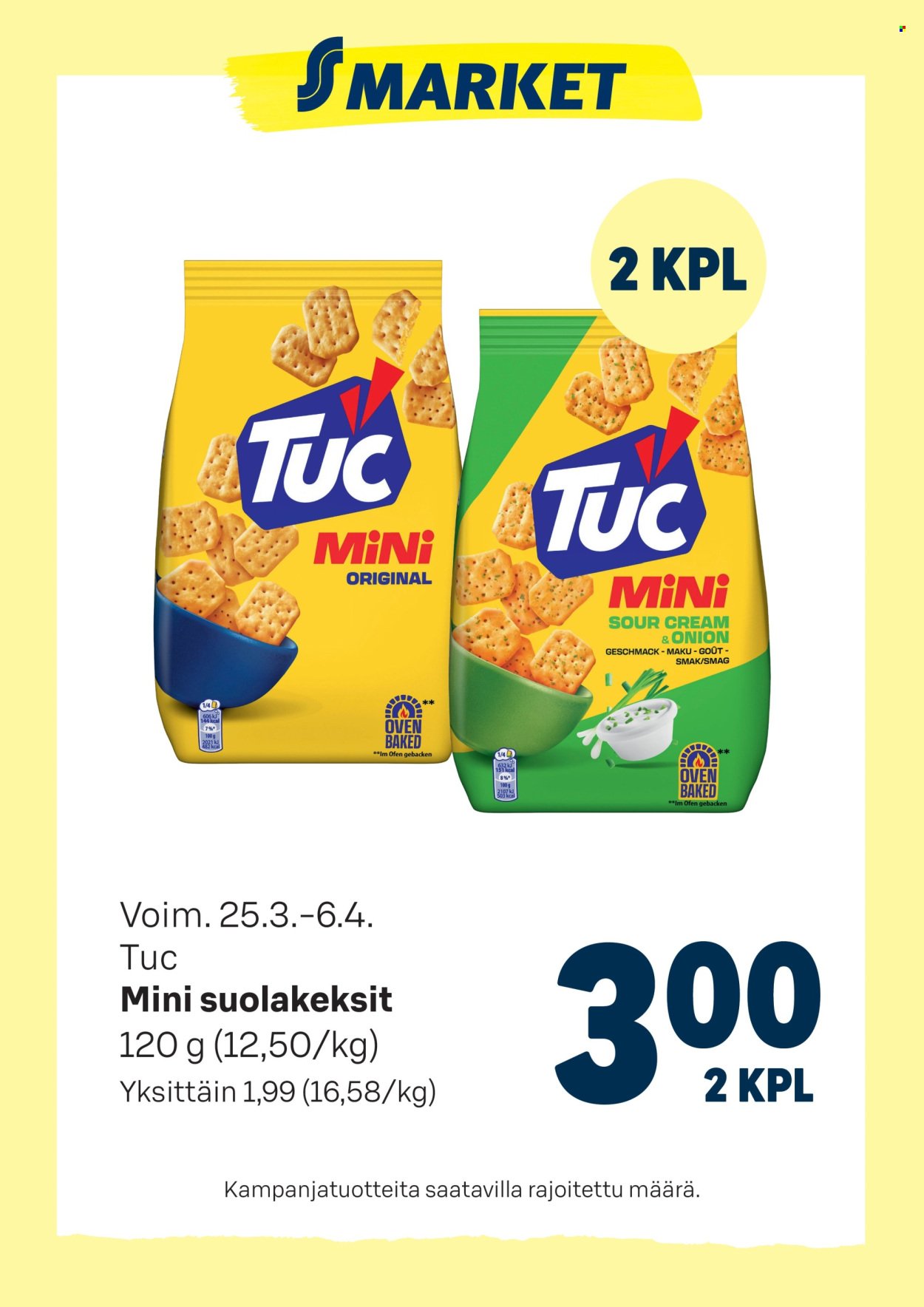 S-MARKET tarjoukset - Tuc