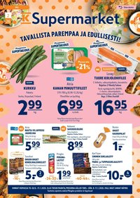 K-SUPERMARKET tarjoukset - Tavallista parempaa ja edullisesti