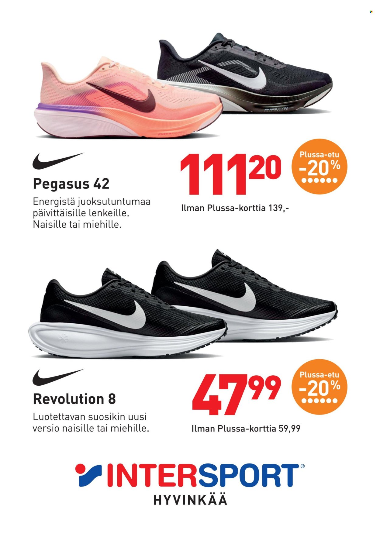 INTERSPORT tarjoukset - Plussapäivät