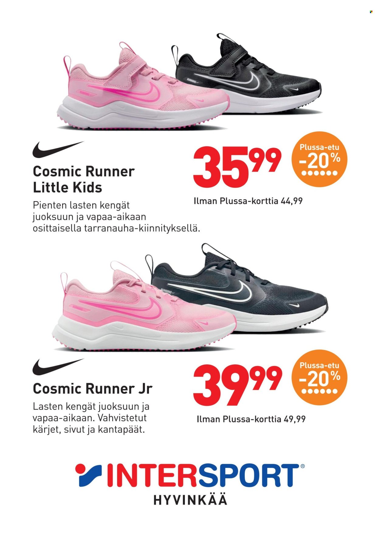 INTERSPORT tarjoukset - Plussapäivät