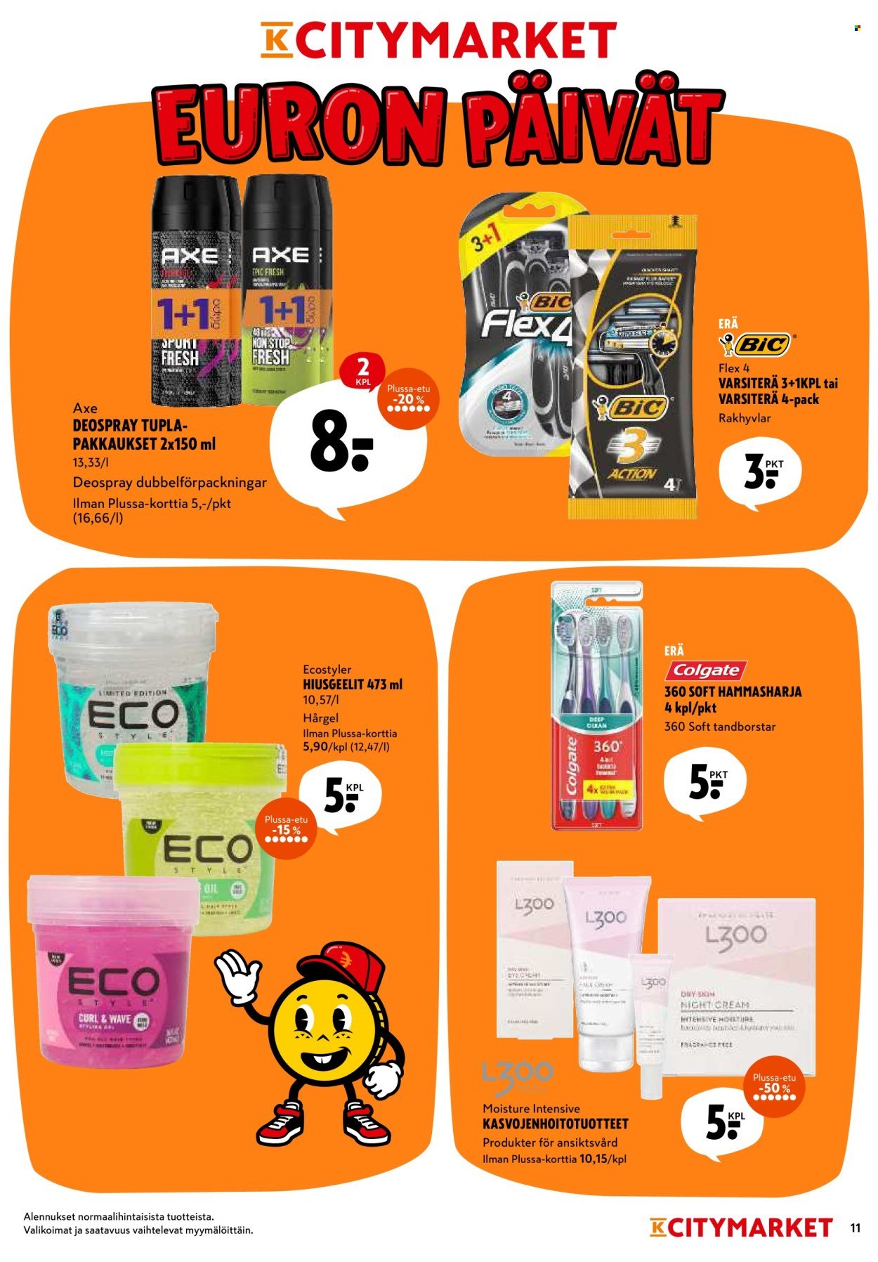 K-CITYMARKET tarjoukset - Alkaen MA 29.9.2025 (2025-09-29 - 2025-10-01)