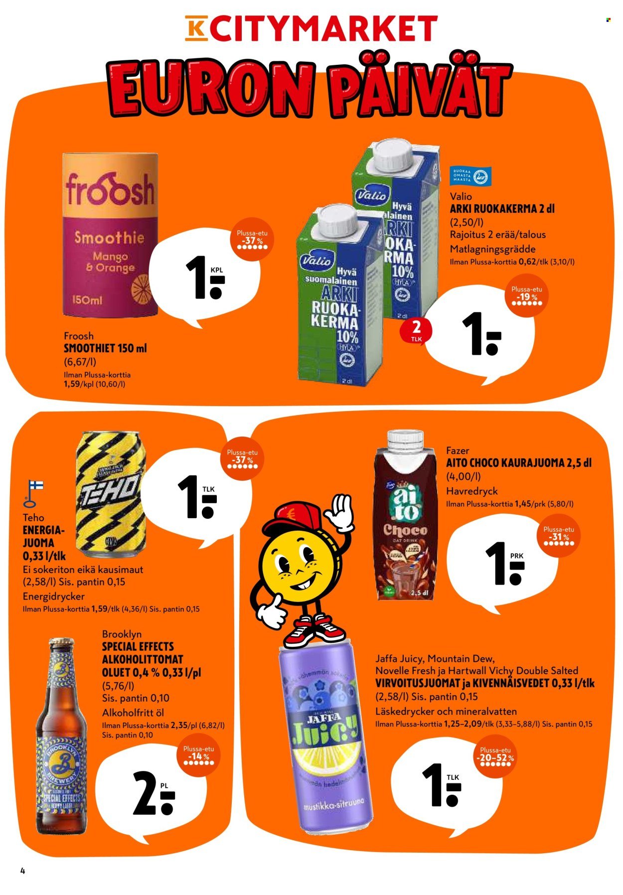 K-CITYMARKET tarjoukset - Alkaen MA 29.9.2025 (2025-09-29 - 2025-10-01)