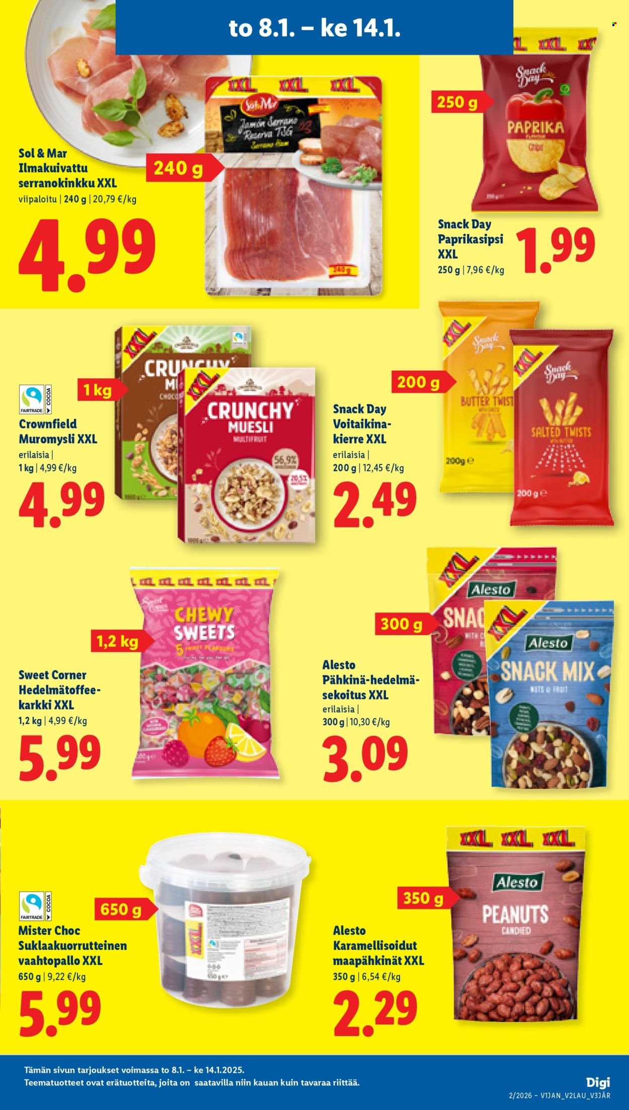 LIDL tarjoukset - Alkaen TO 8.1.2026