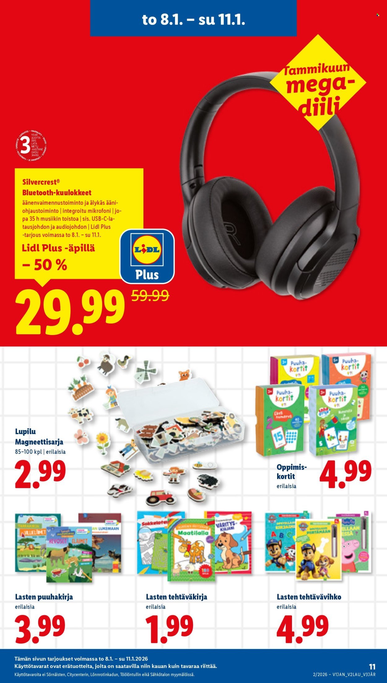 LIDL tarjoukset - Alkaen TO 8.1.2026