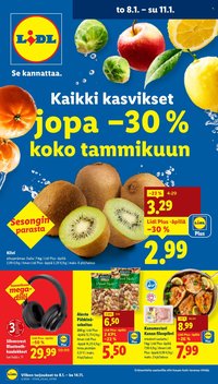 LIDL tarjoukset - Alkaen TO 8.1.2026