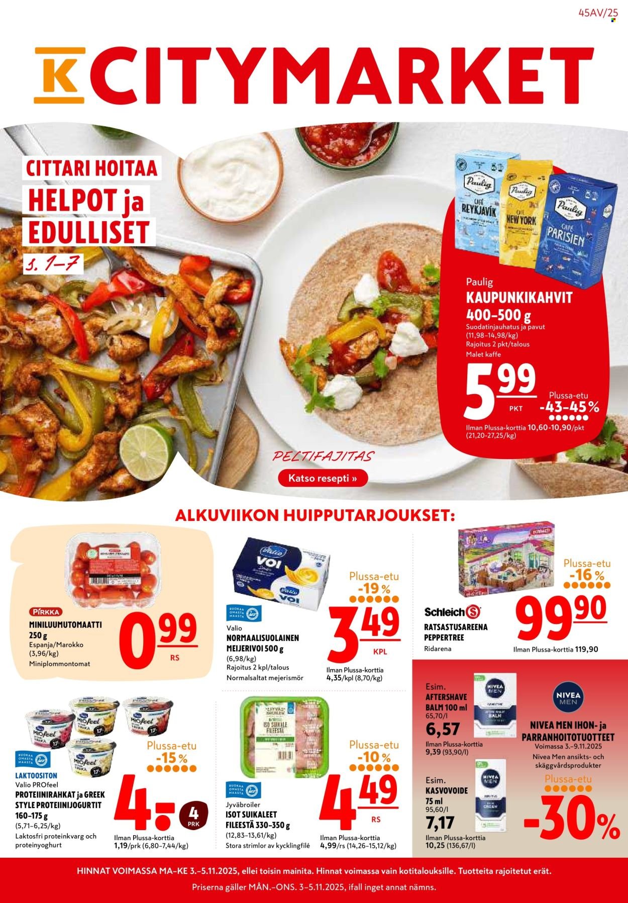 K-CITYMARKET tarjoukset - Alkaen MA 3.11.2025 (2025-11-03 - 2025-11-09)