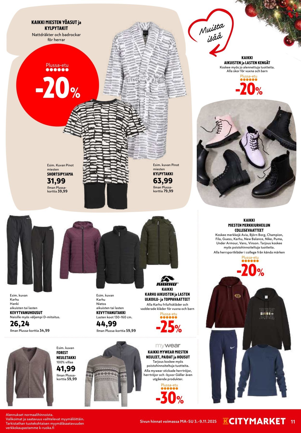 K-CITYMARKET tarjoukset - Alkaen MA 3.11.2025 (2025-11-03 - 2025-11-09)