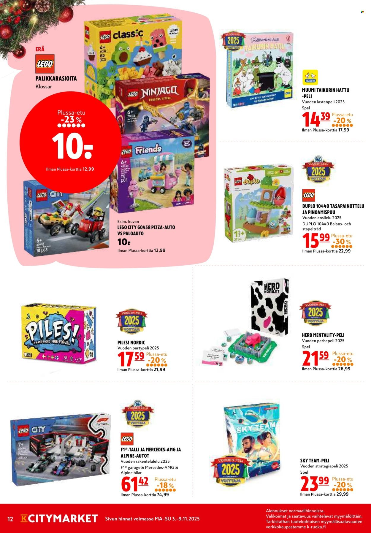 K-CITYMARKET tarjoukset - Alkaen MA 3.11.2025 (2025-11-03 - 2025-11-09)