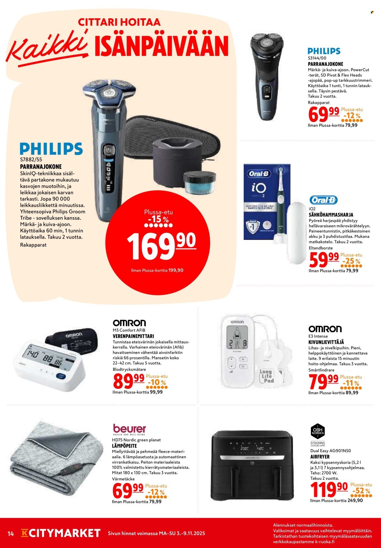 K-CITYMARKET tarjoukset - Alkaen MA 3.11.2025 (2025-11-03 - 2025-11-09)