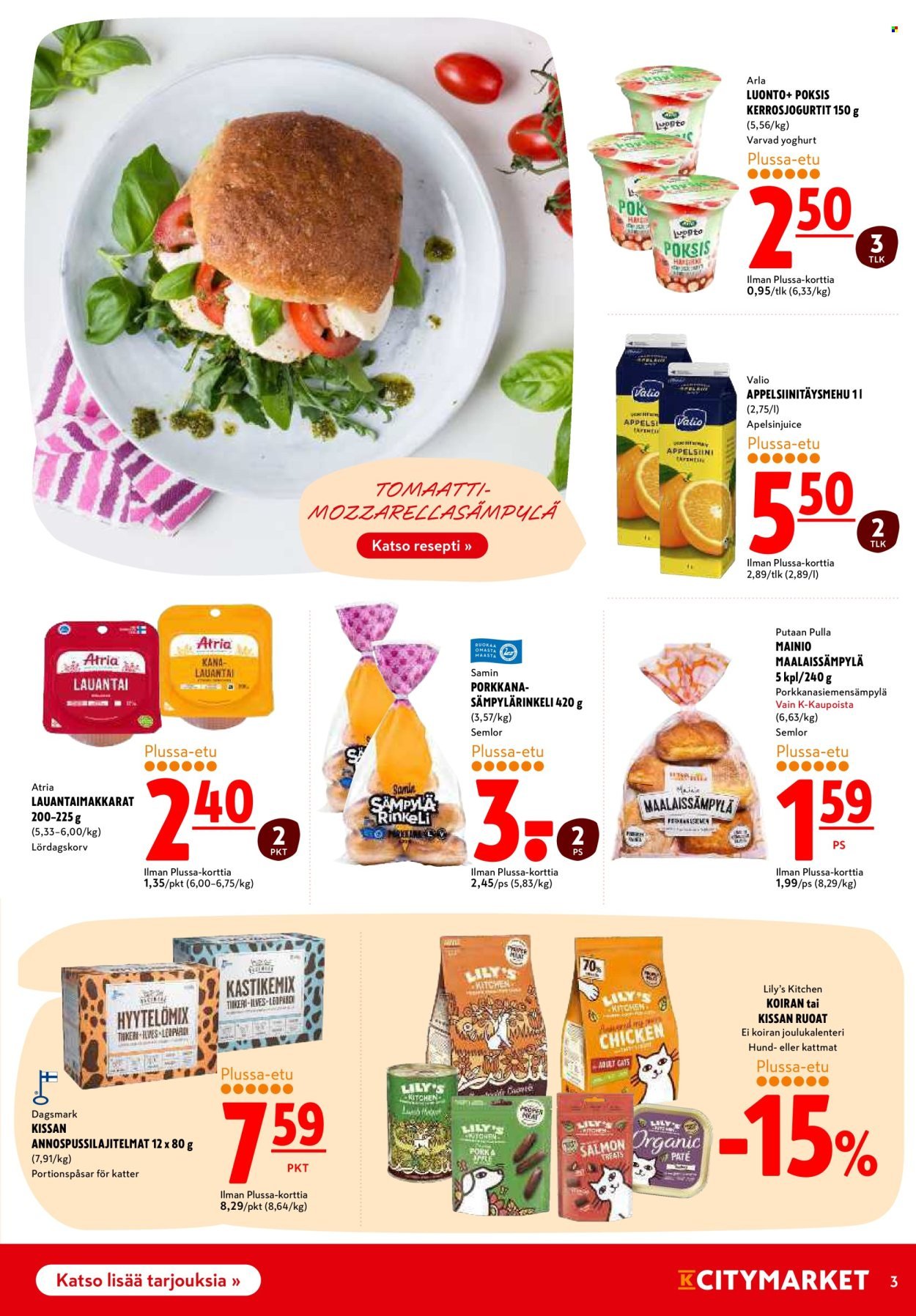 K-CITYMARKET tarjoukset - Alkaen MA 3.11.2025 (2025-11-03 - 2025-11-09)