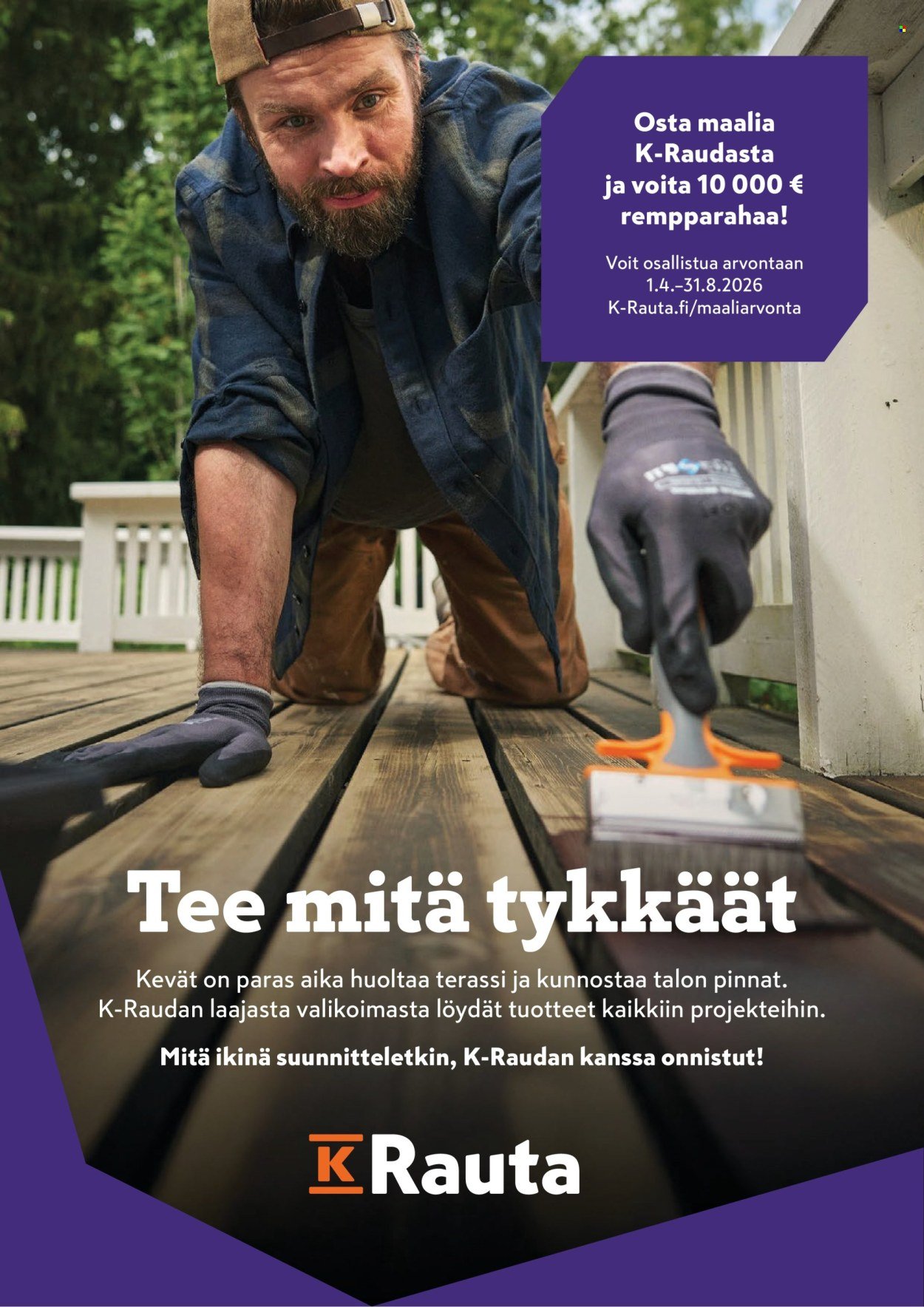 K-RAUTA tarjoukset - Pihalla